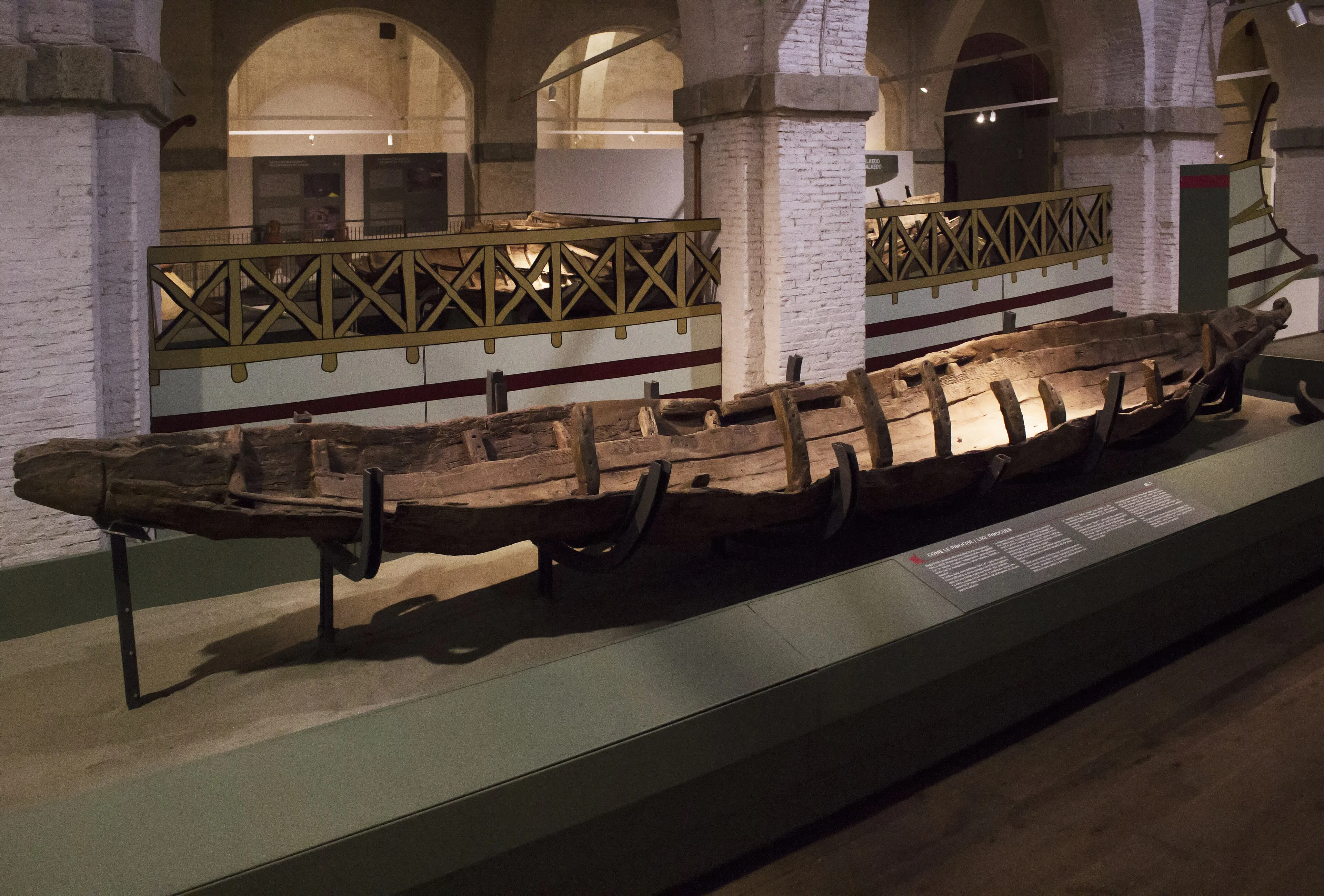 Representative view of Museum of Ancient Ships of Pisa in Pisa.
