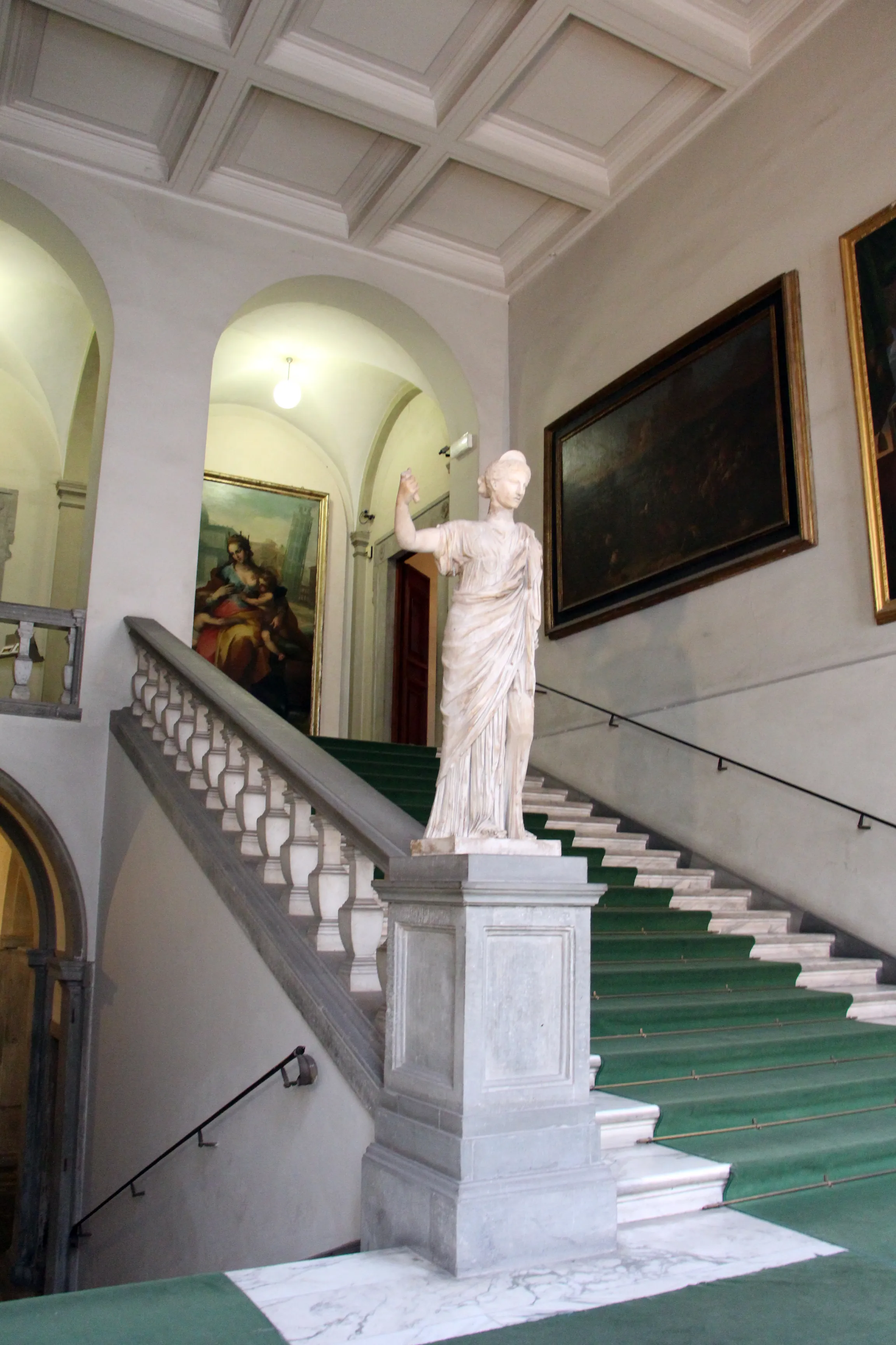 Representative view of National Museum of Palazzo Reale in Pisa.