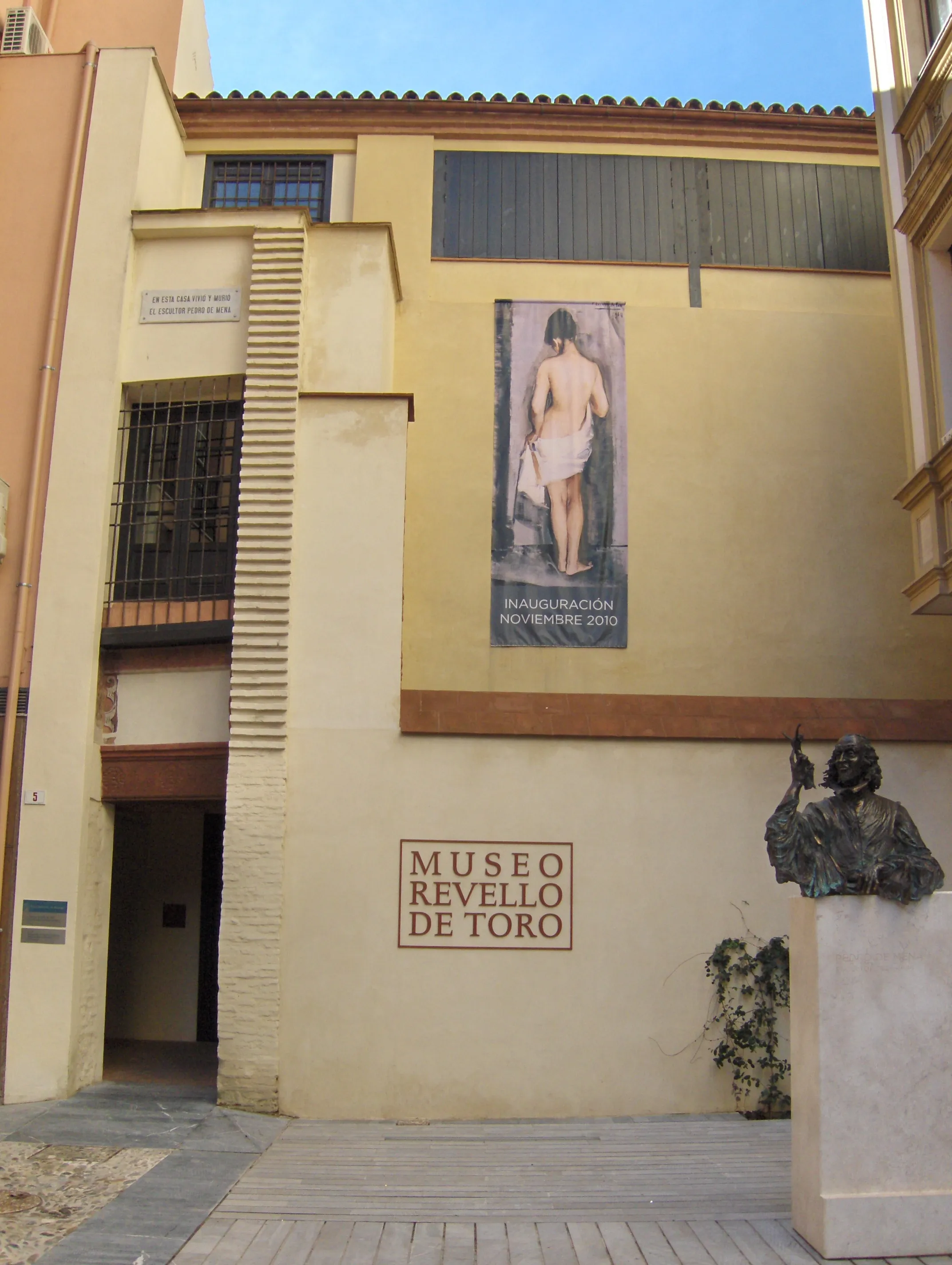 Grafiek met openingstijden van het museum voor Museo Revello de Toro