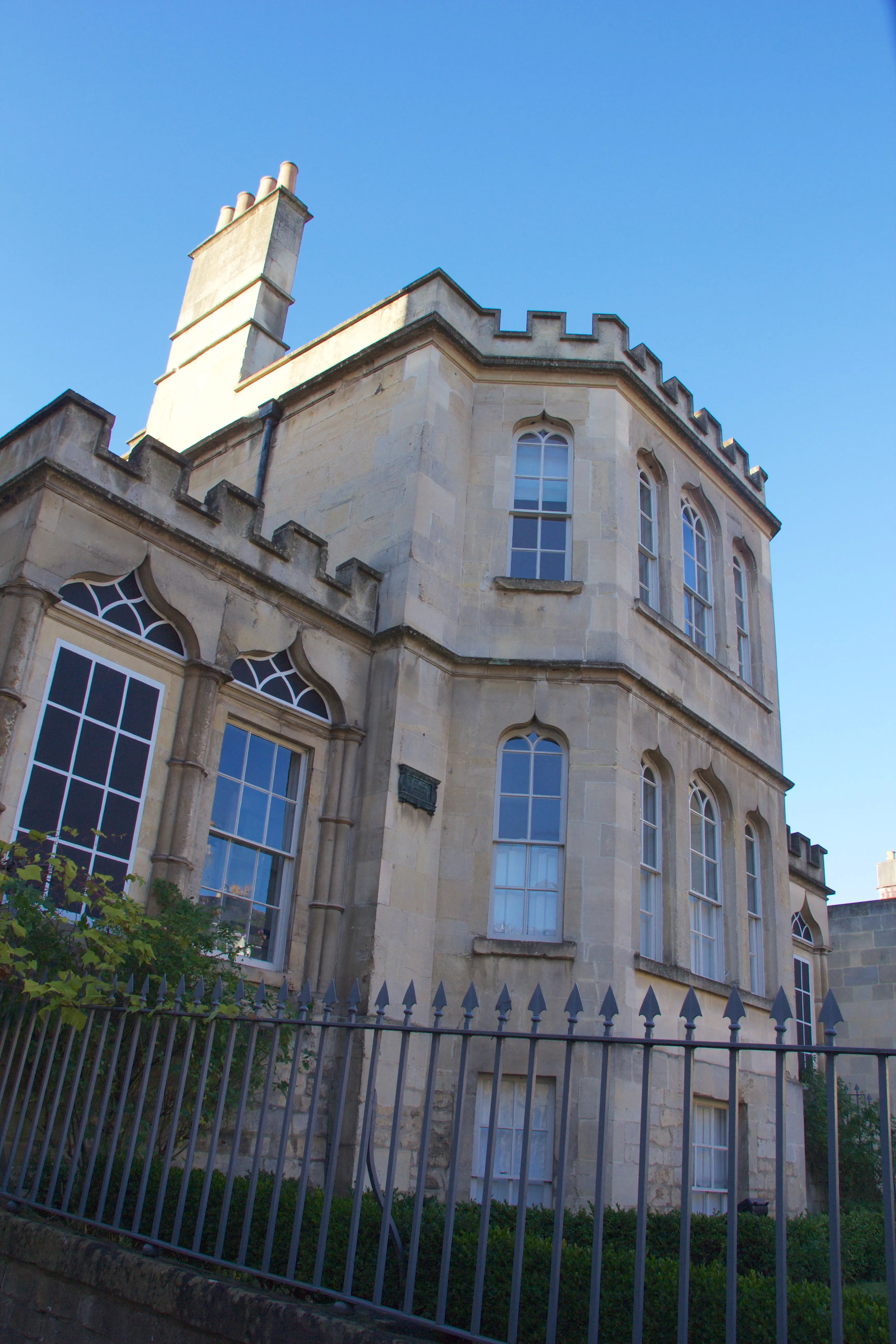 Widok reprezentatywny Muzeum Architektury w Bath w mieście Bath.