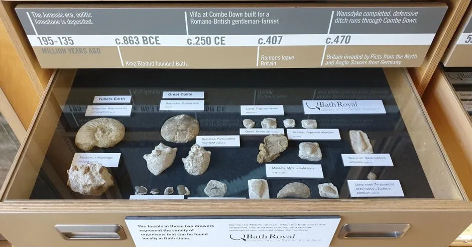Vista representativa del Museum of Bath Stone en Bath.