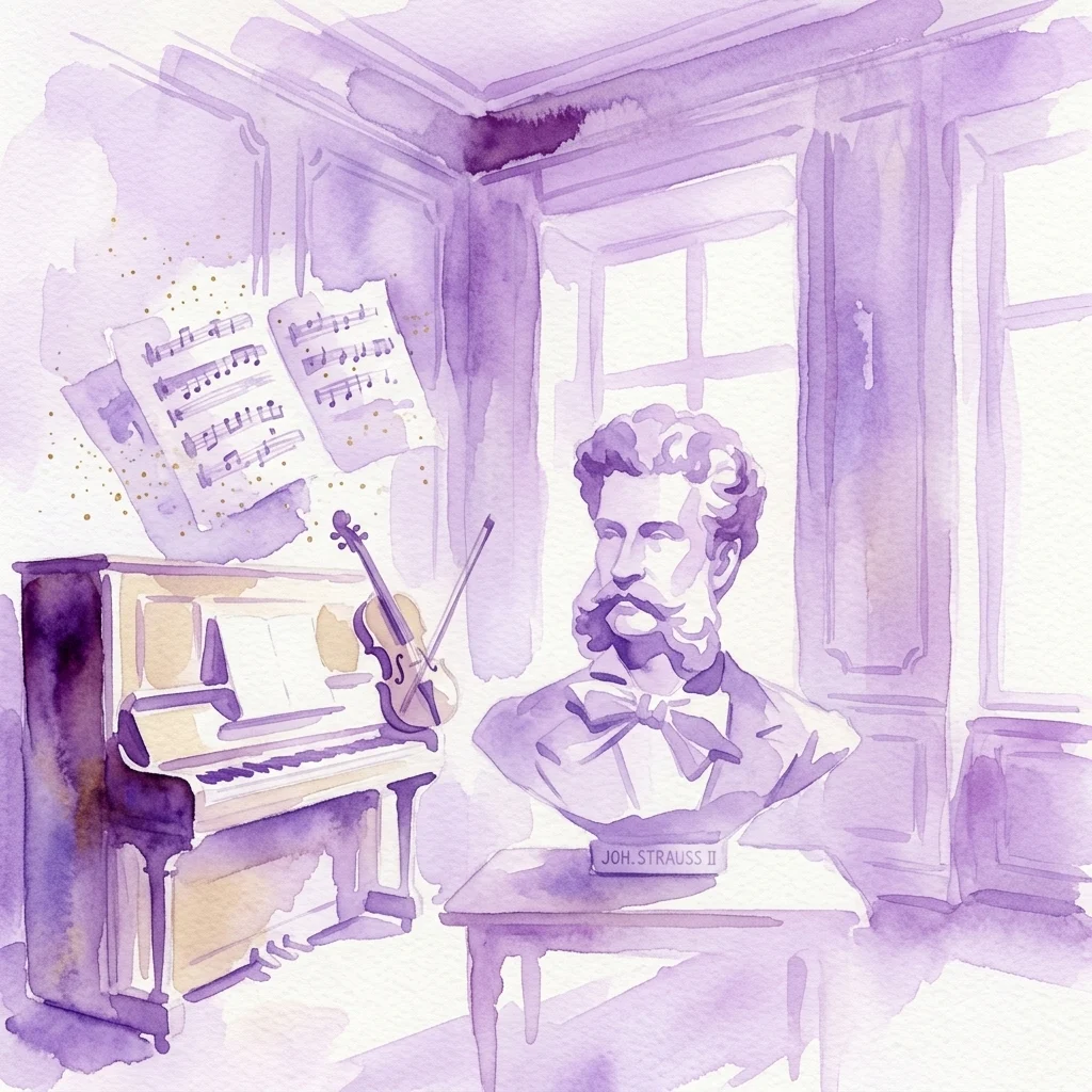 Johann Strauss Apartment exhibition visual from Museum of Change