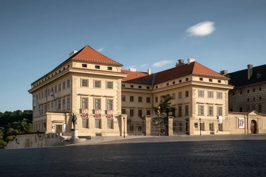 Grafika godzin otwarcia Salm Palace - National Gallery Prague