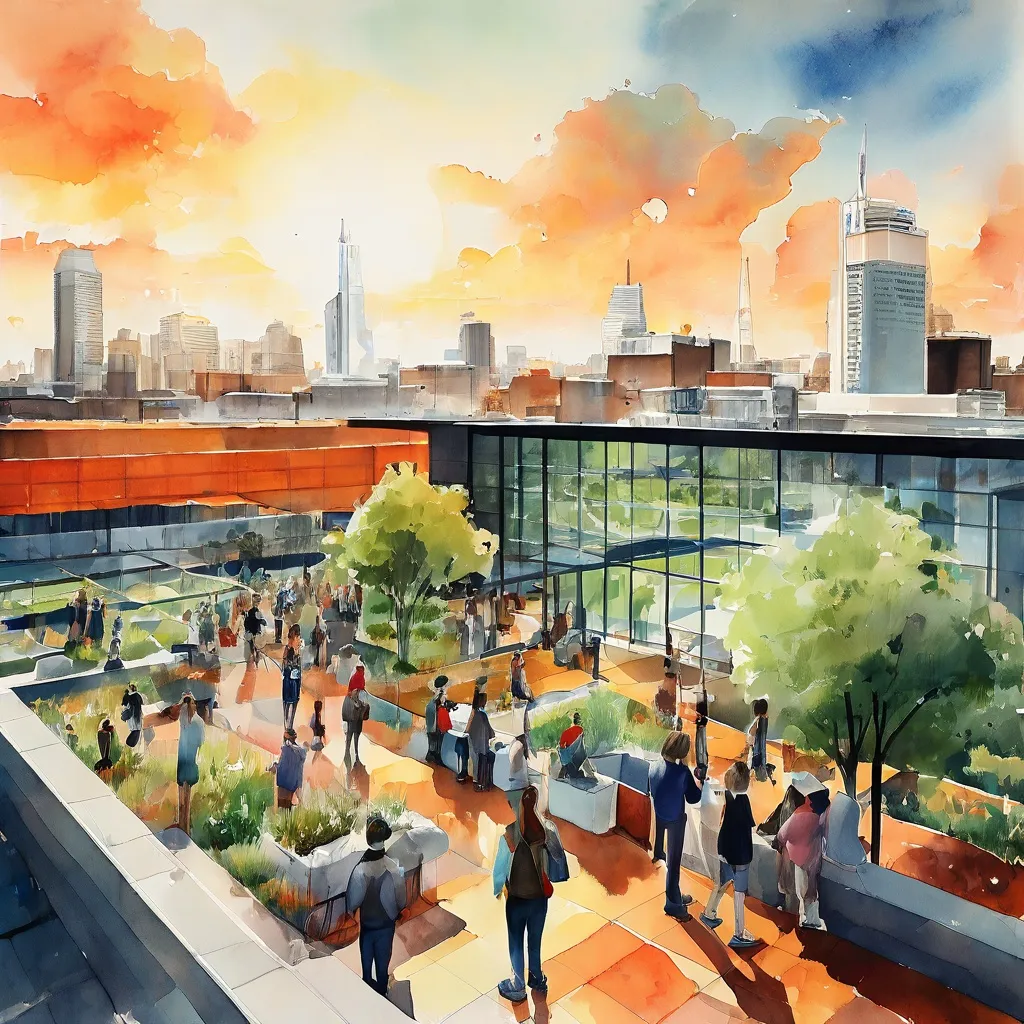 NEMO Science Museum opent innovatief groen dakterras