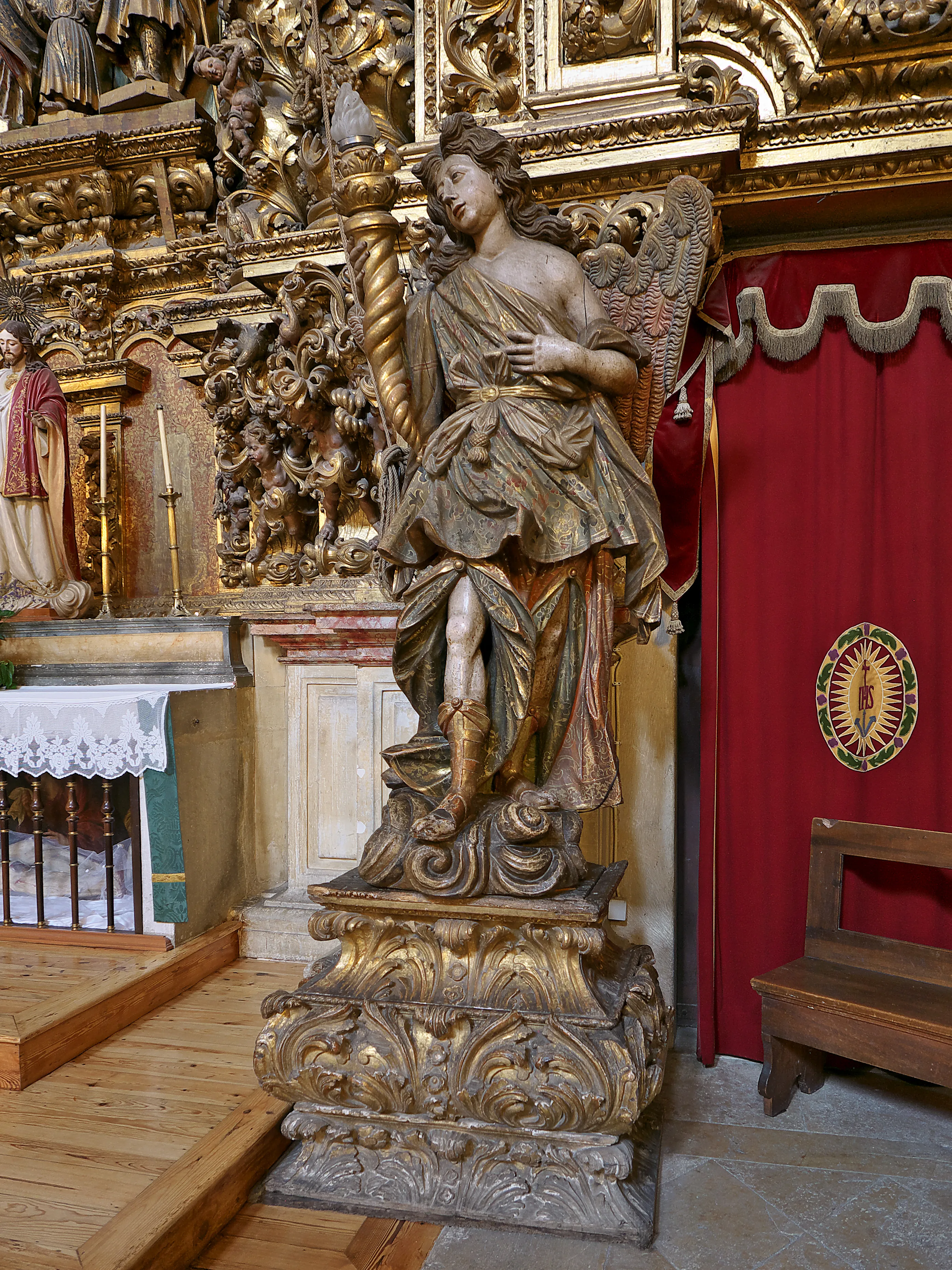 Representative view of New Cathedral of Coimbra in Coimbra.