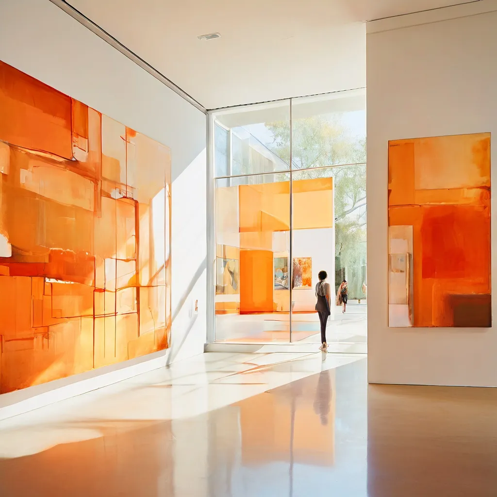 Contemporary art installation as part of the Heimatflimmern exhibition at Kunstmuseum St.Gallen.