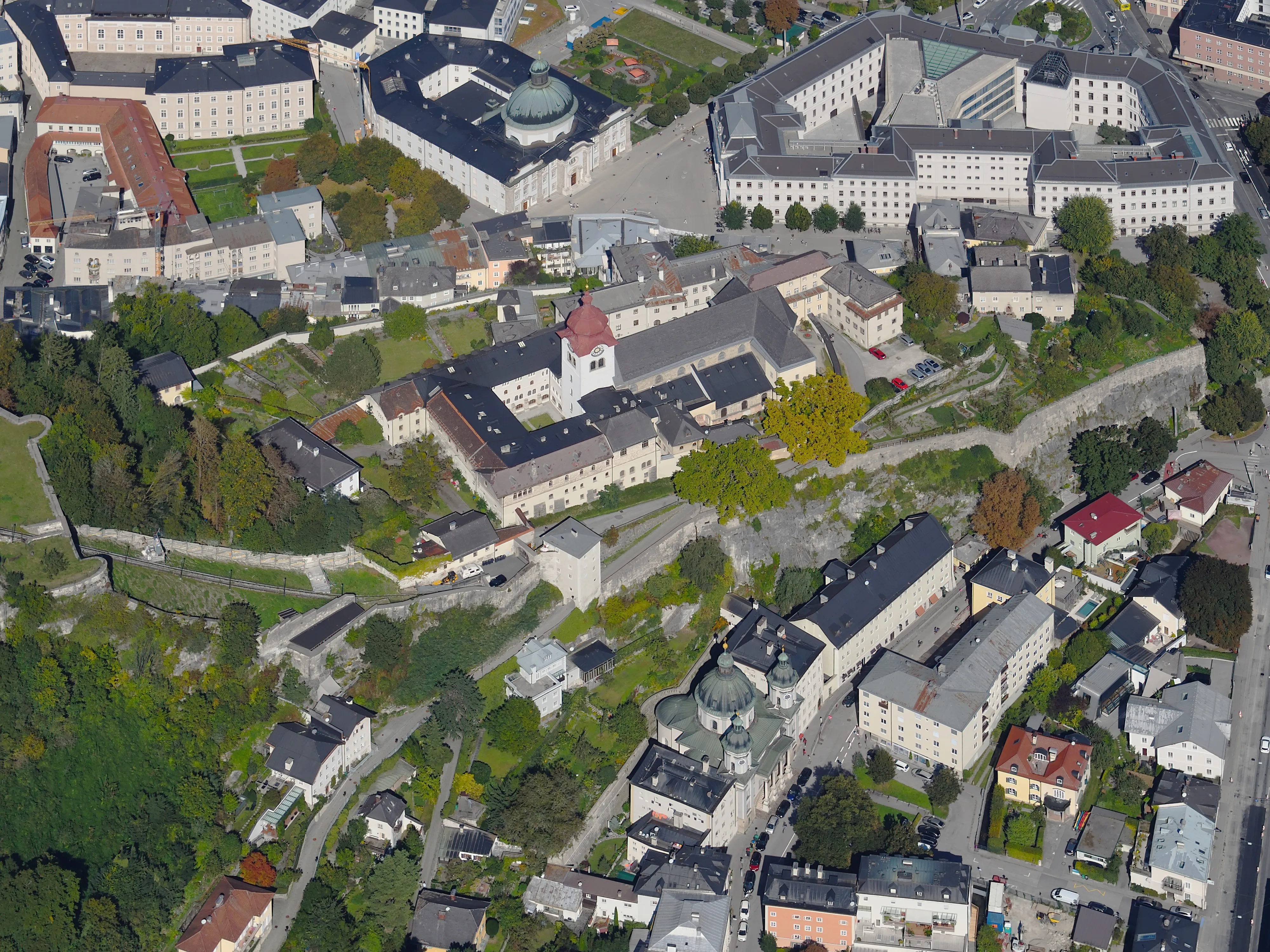 Gráfico de horarios de apertura del museo para Nonnberg Abbey