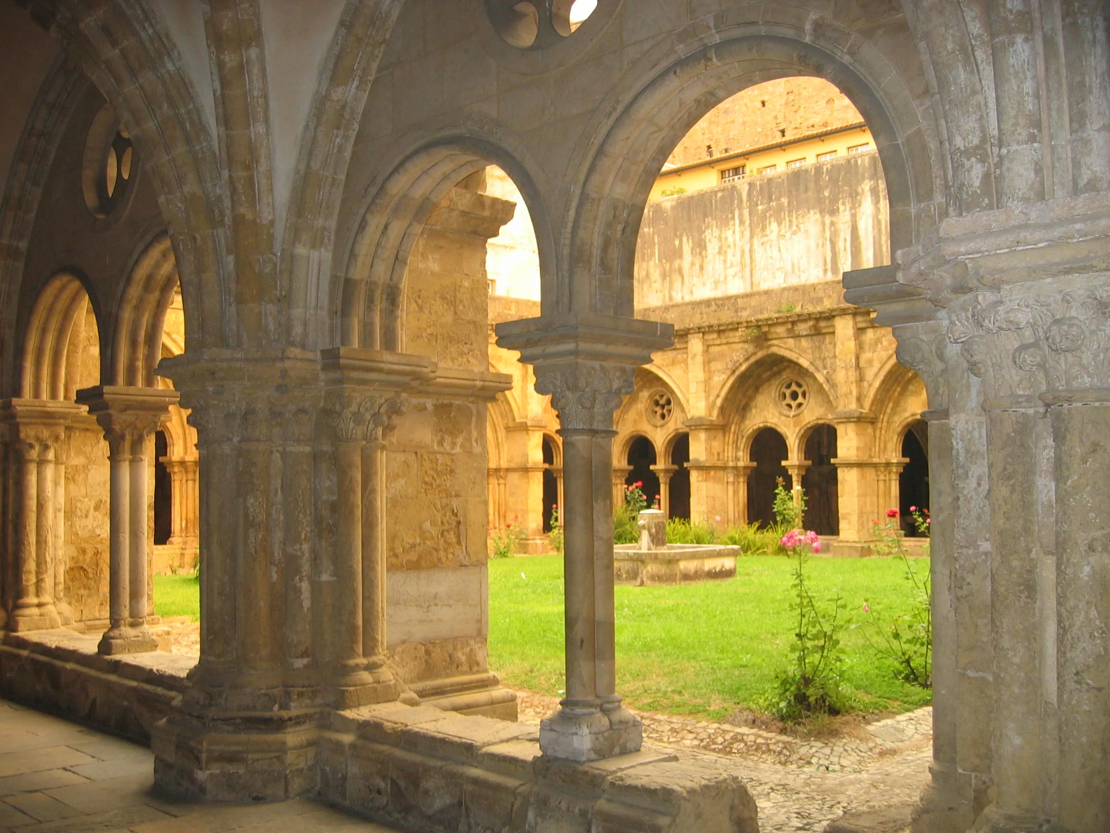 Representative view of Old Cathedral of Coimbra in Coimbra.