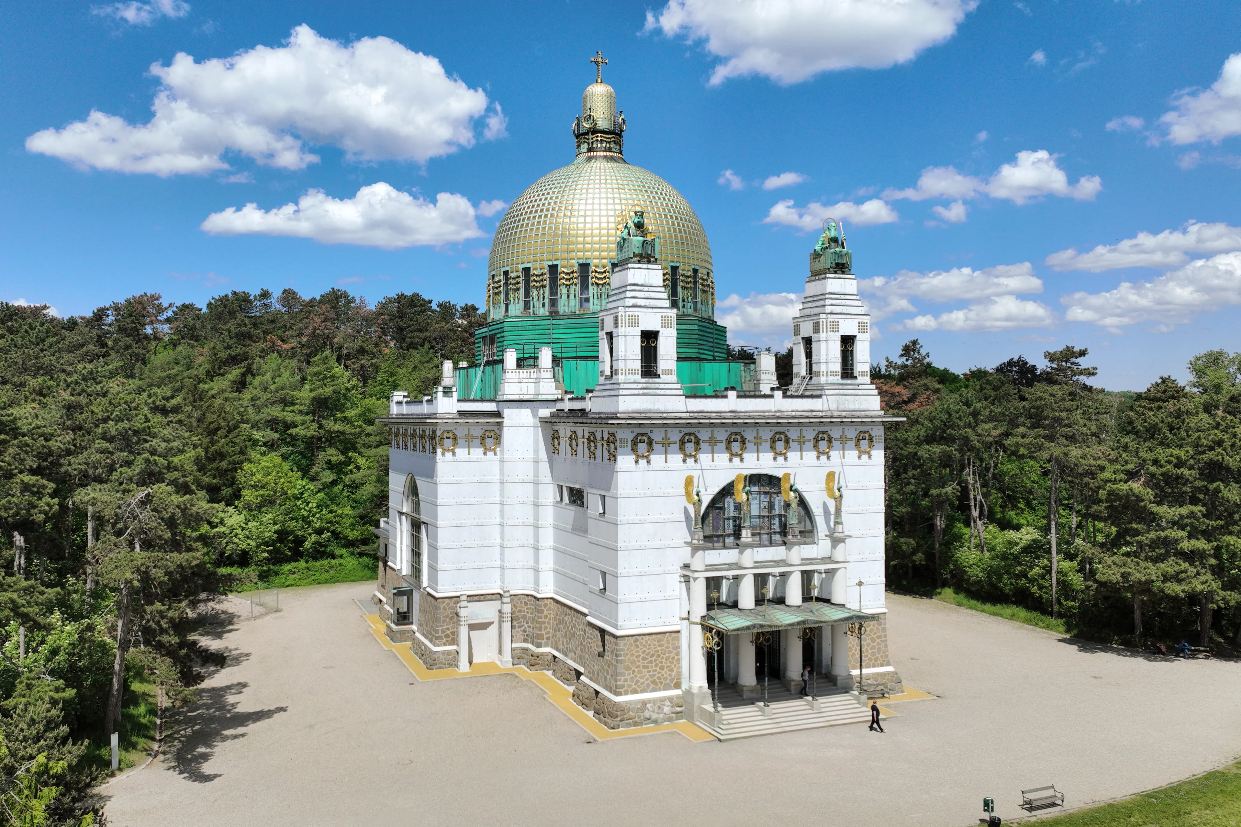 Gráfico de horarios de apertura del museo para Otto Wagner's Church at Steinhof