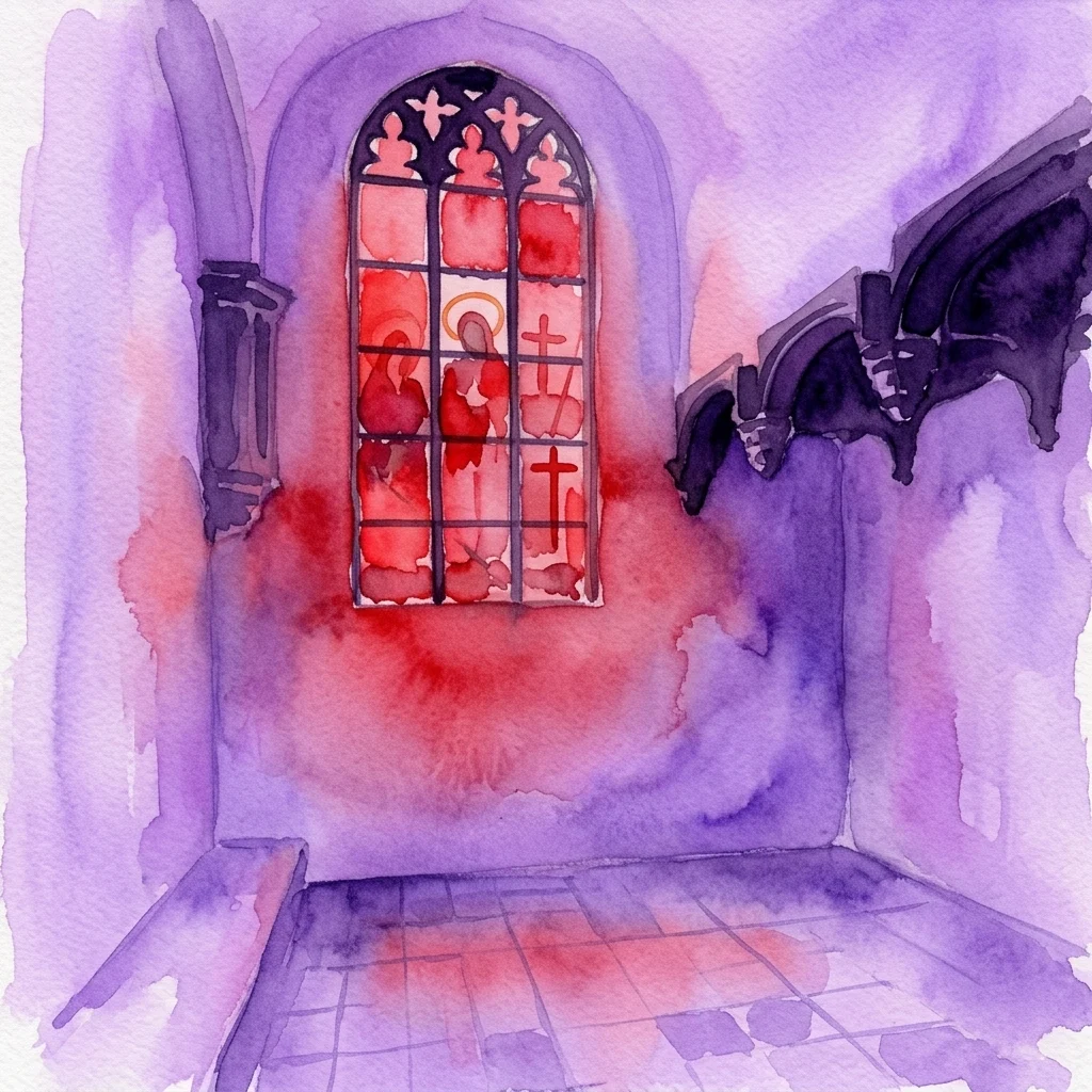 Grób Święty: Wystawa witraży Giorgio Andreotty Calò w Oude Kerk