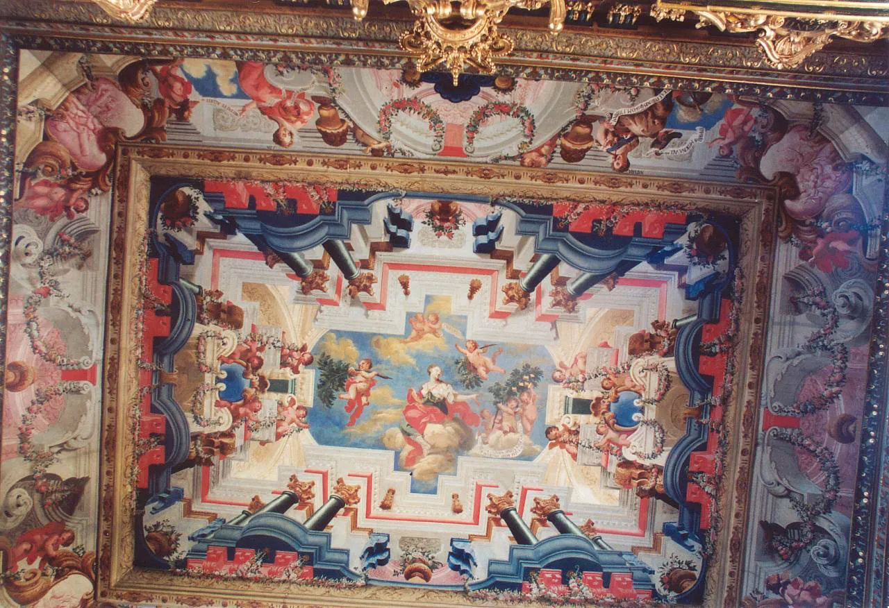 Interior view of Paço das Escolas in Coimbra.