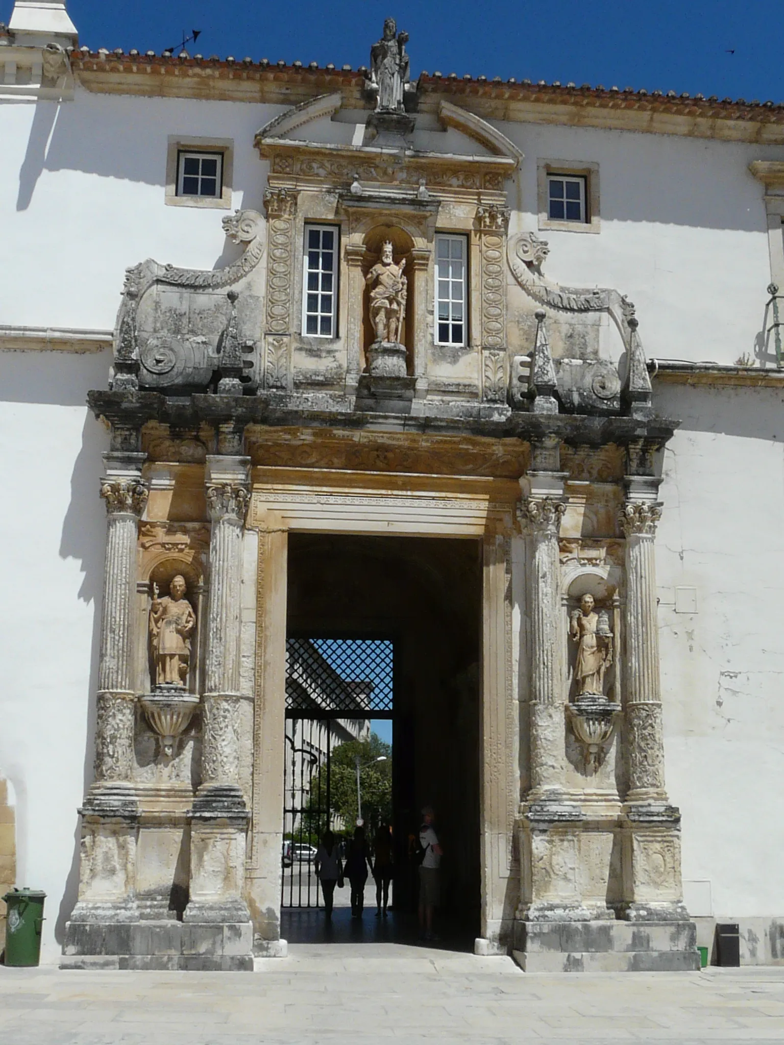 Interior view of Paço das Escolas in Coimbra.