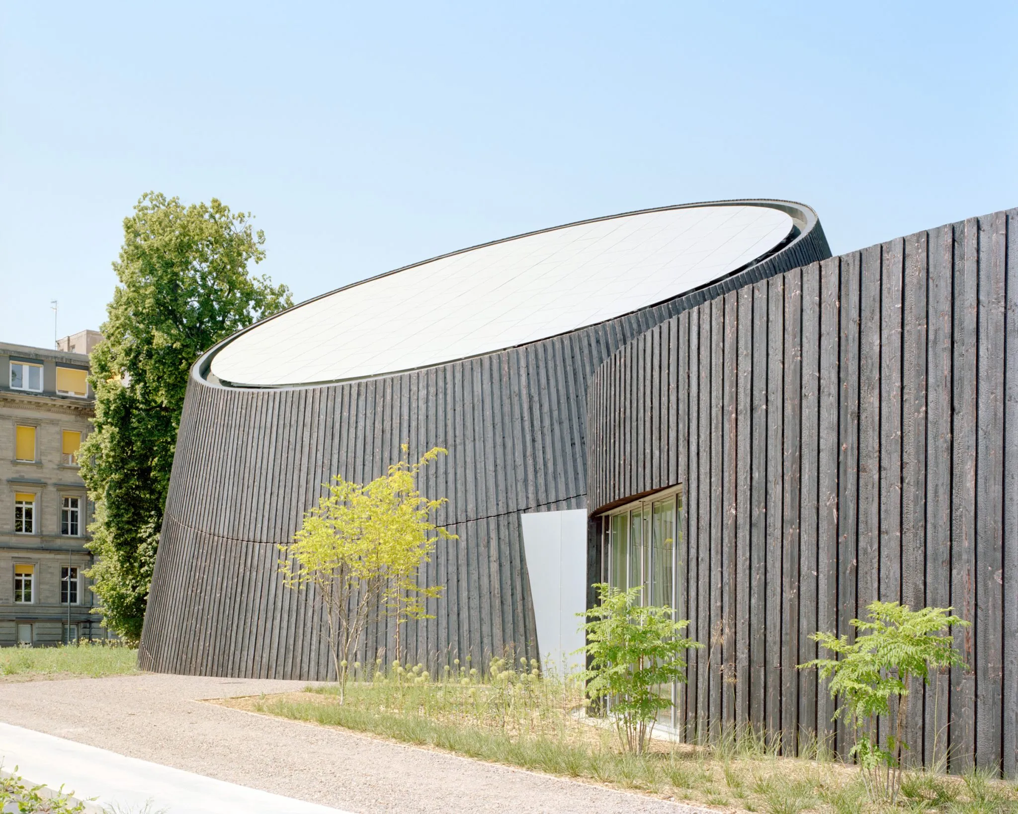 Reprezentatywny widok Planetarium Uniwersytetu w Strasburgu w Strasburgu.