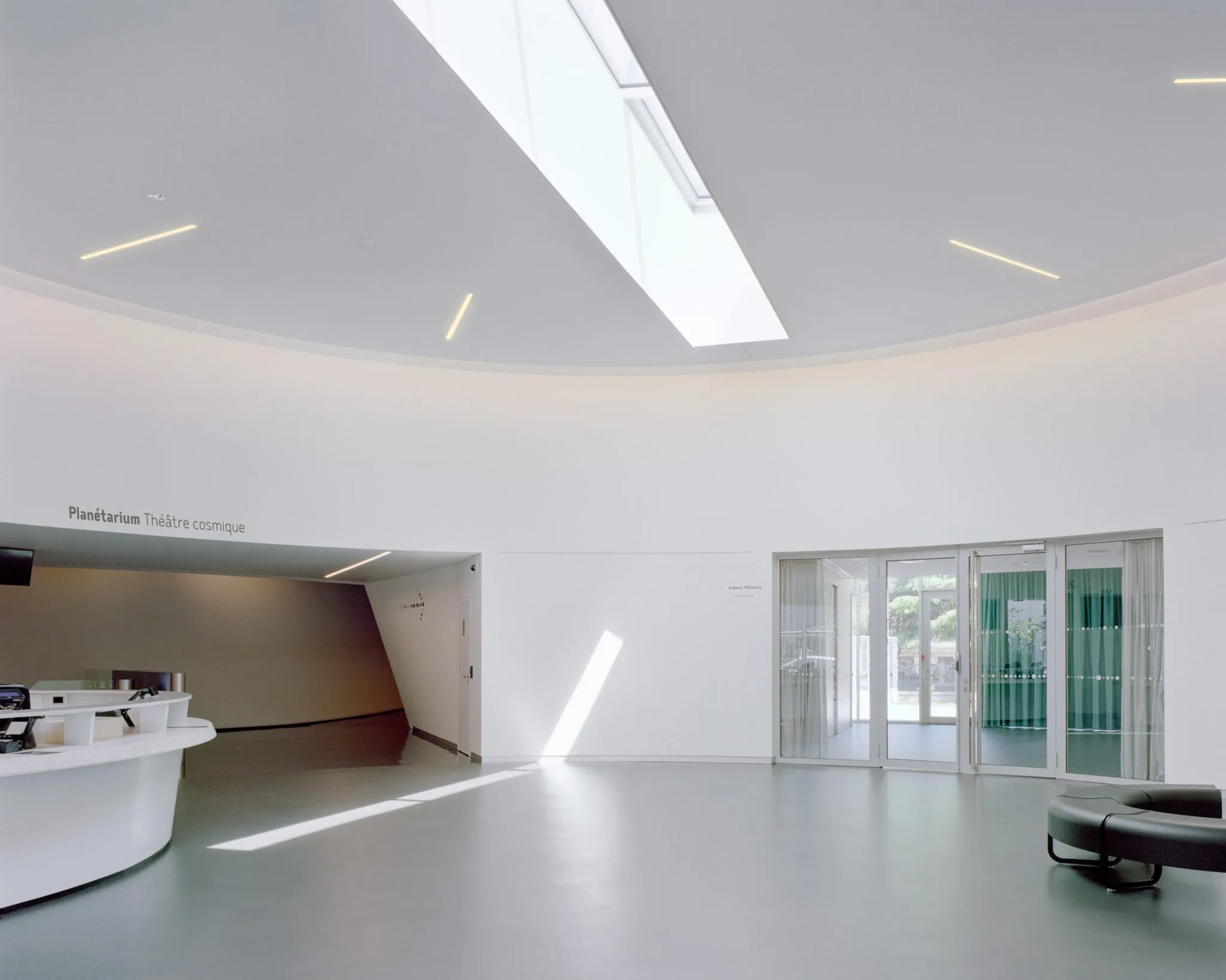 Widok reprezentatywny Planetarium Uniwersytetu w Strasburgu w Strasburgu.