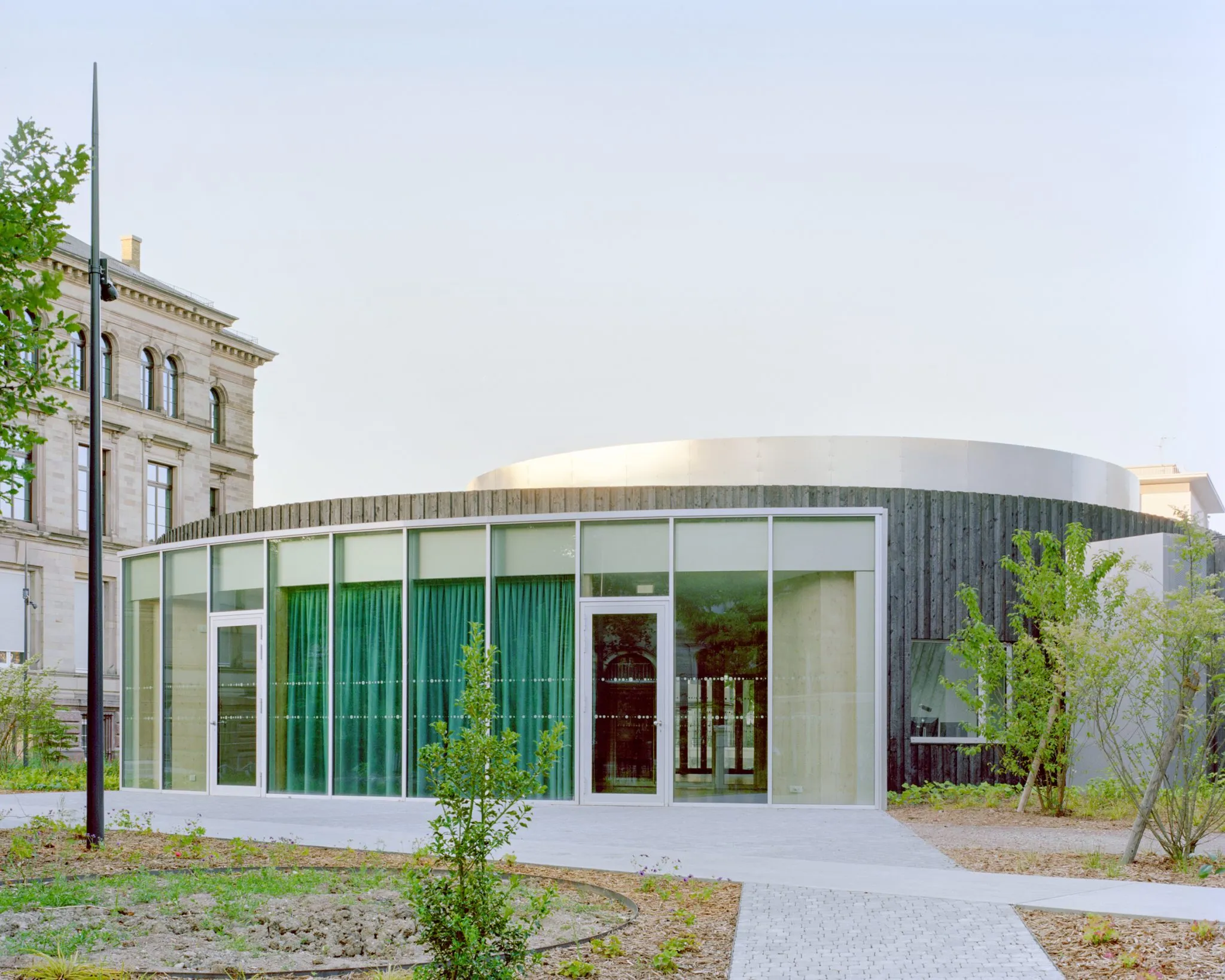 Reprezentatywny widok Planetarium Uniwersytetu w Strasburgu w Strasburgu.