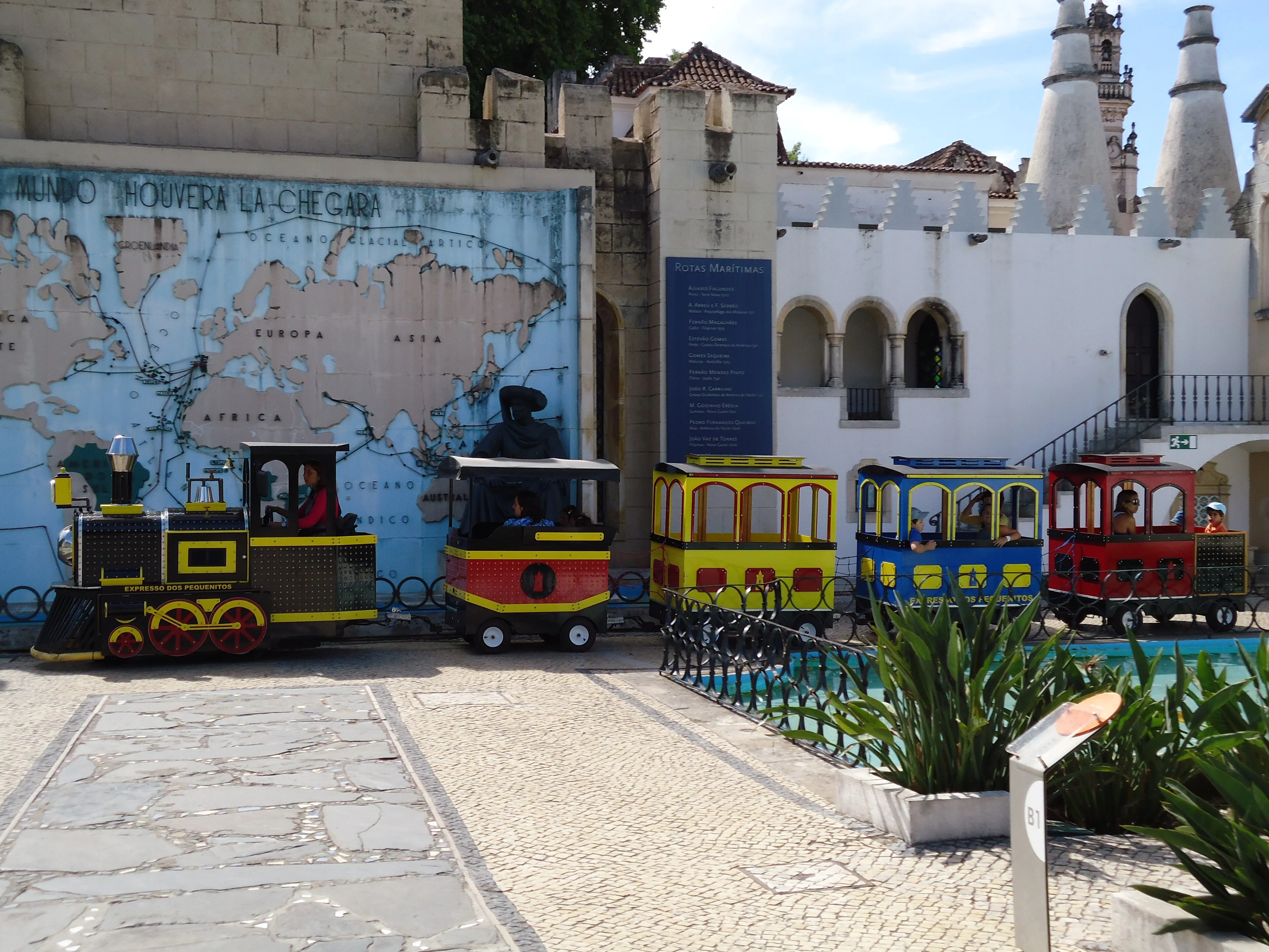 Representative view of Portugal dos Pequenitos in Coimbra.