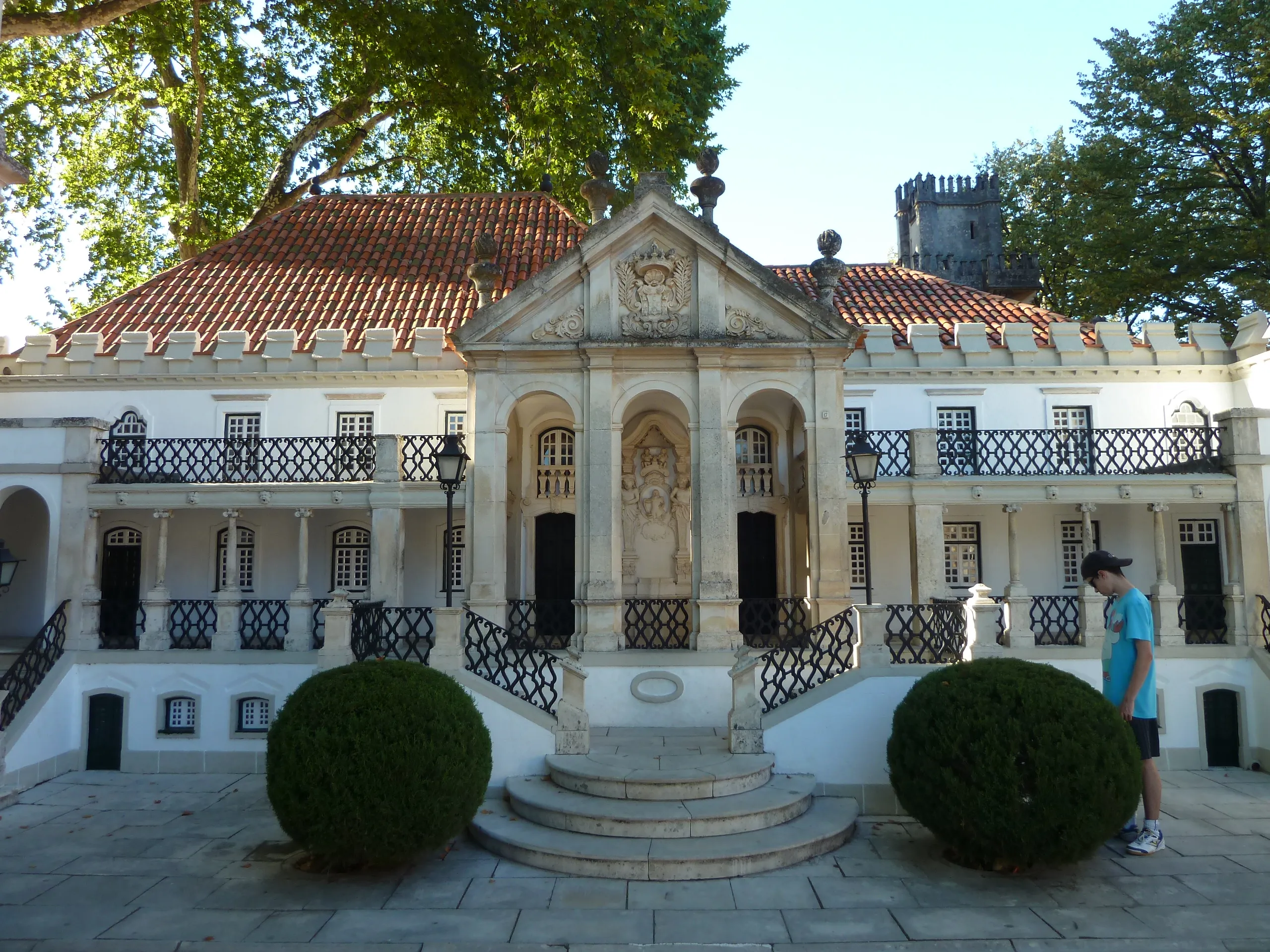 Representative view of Portugal dos Pequenitos in Coimbra.