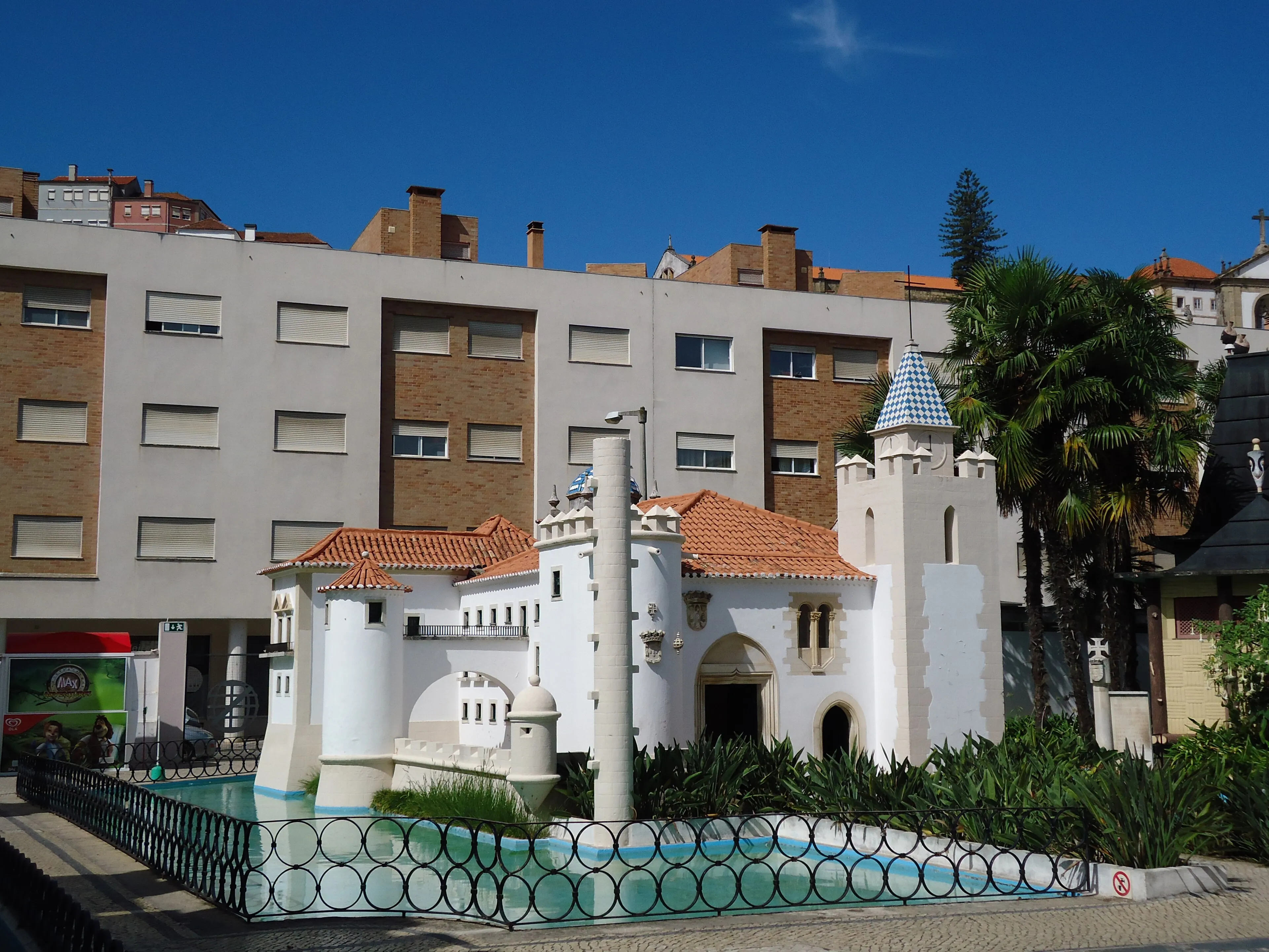 Representative view of Portugal dos Pequenitos in Coimbra.