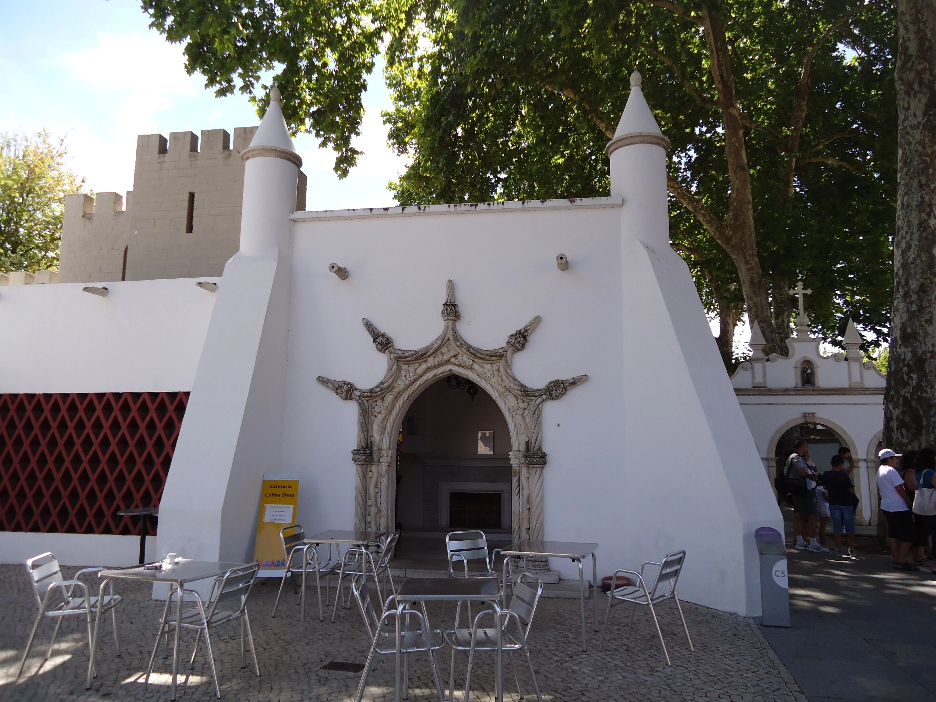Representative view of Portugal dos Pequenitos in Coimbra.