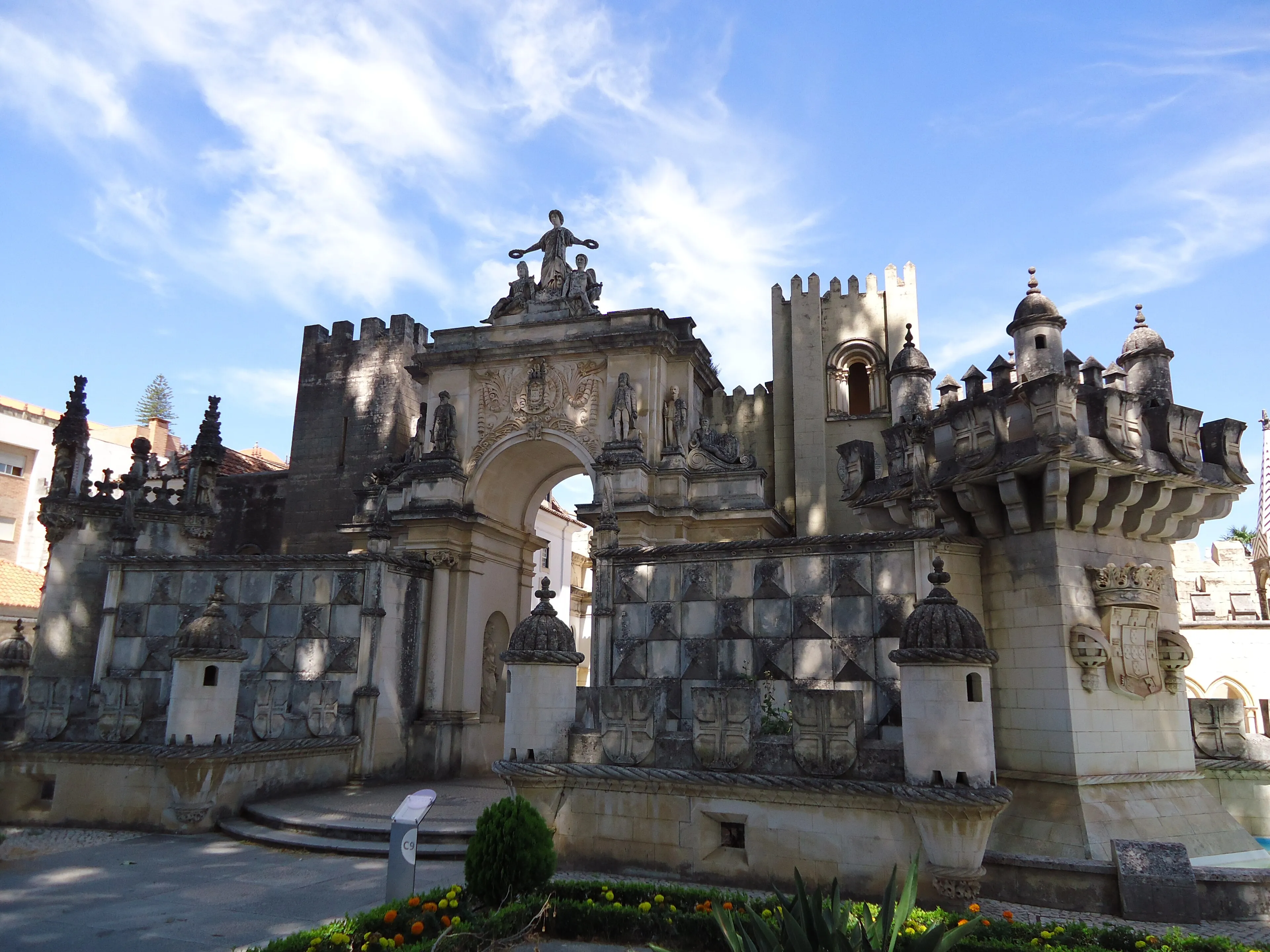 Representative view of Portugal dos Pequenitos in Coimbra.