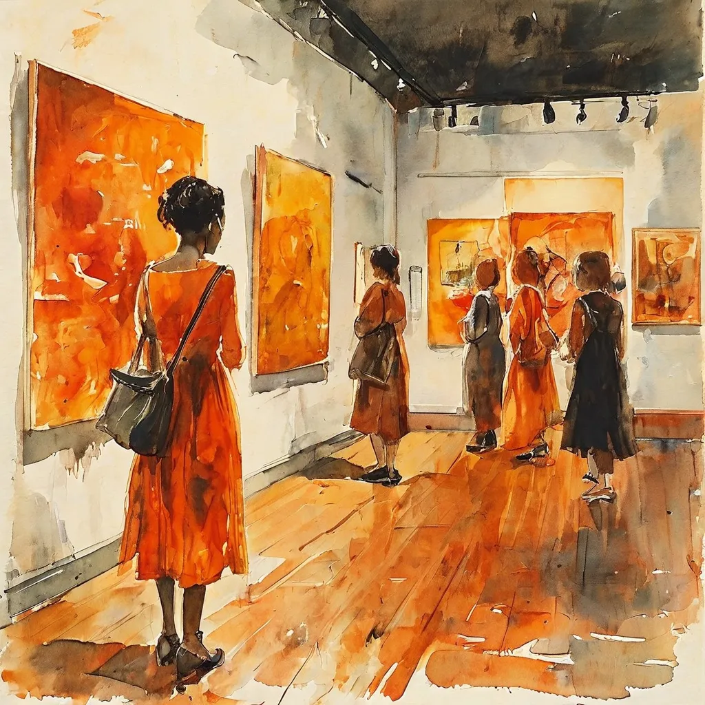 A curated display of artworks by female artists from different centuries at the Rijksmuseum, featuring drawings and prints, presented in a well-lit gallery space.