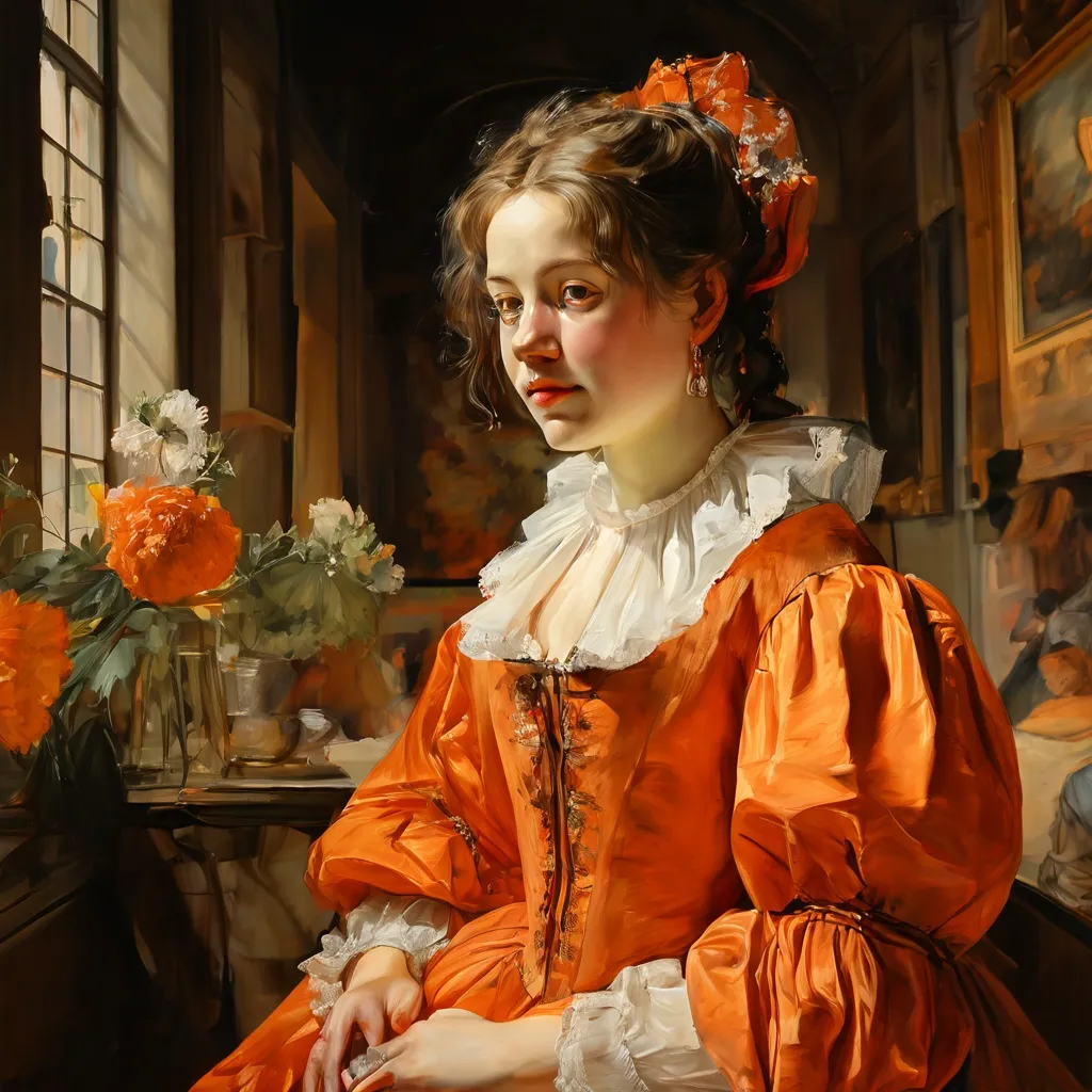A grand hall within the Rijksmuseum, featuring a prominent, richly detailed portrait by Frans Hals, bathed in soft light, evoking a sense of historical artistry.
