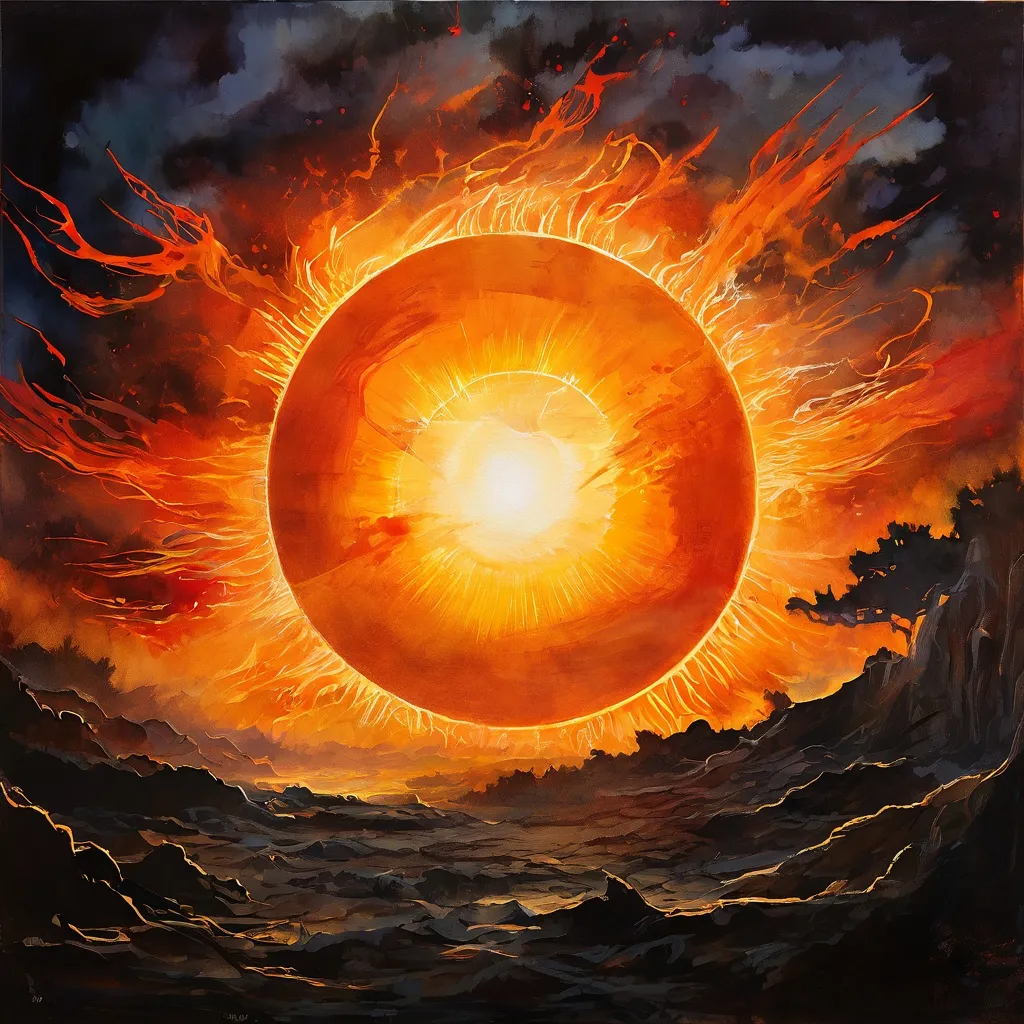 Una Obra de Arte Única del Eclipse Solar se Une a la Colección de Ripley's Believe It or Not!
