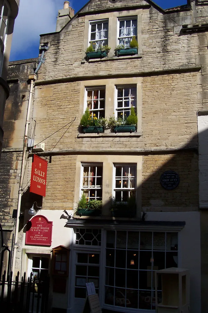 Vista representativa del Sally Lunn's Kitchen Museum en Bath.