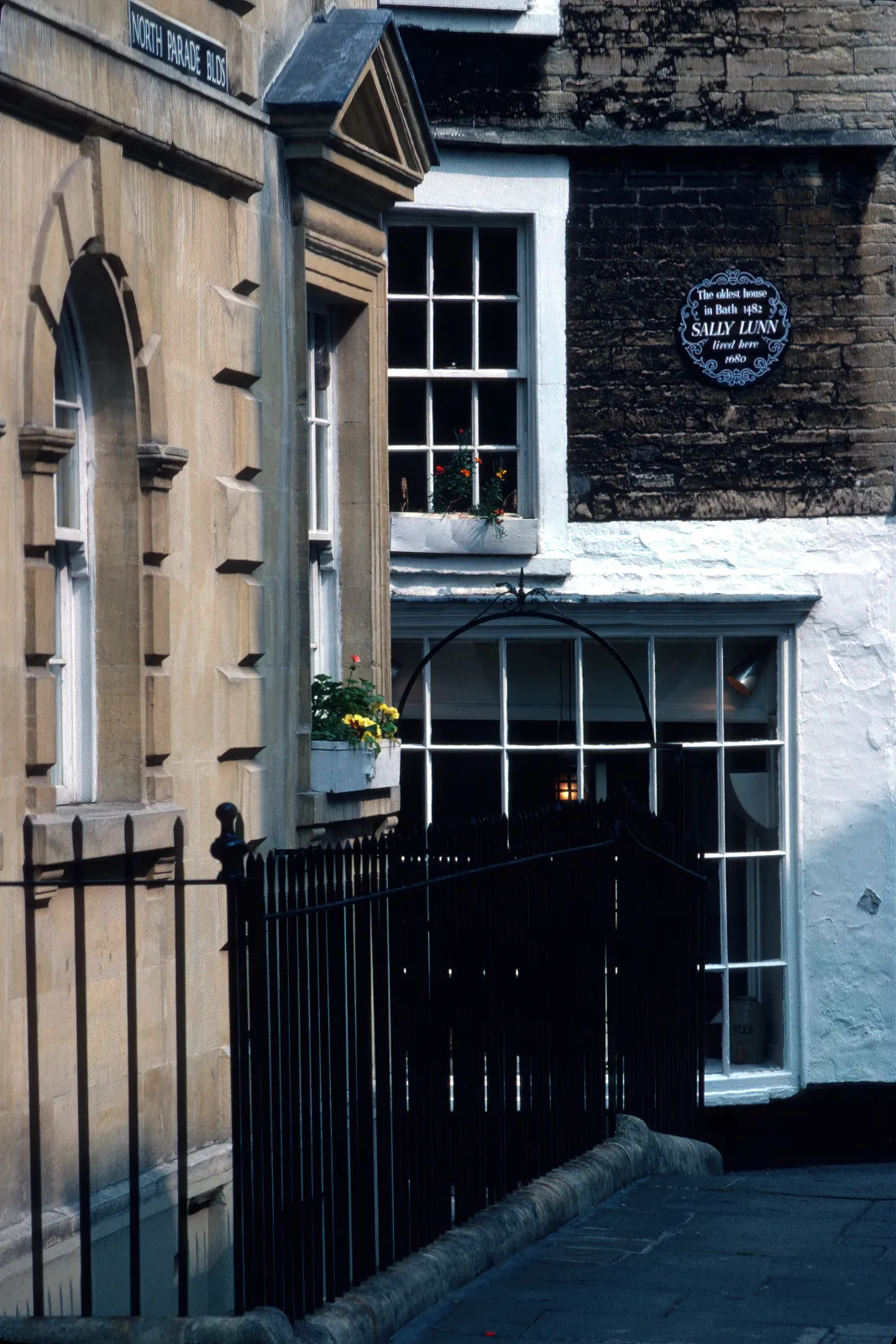 Vista representativa del Sally Lunn's Kitchen Museum en Bath.