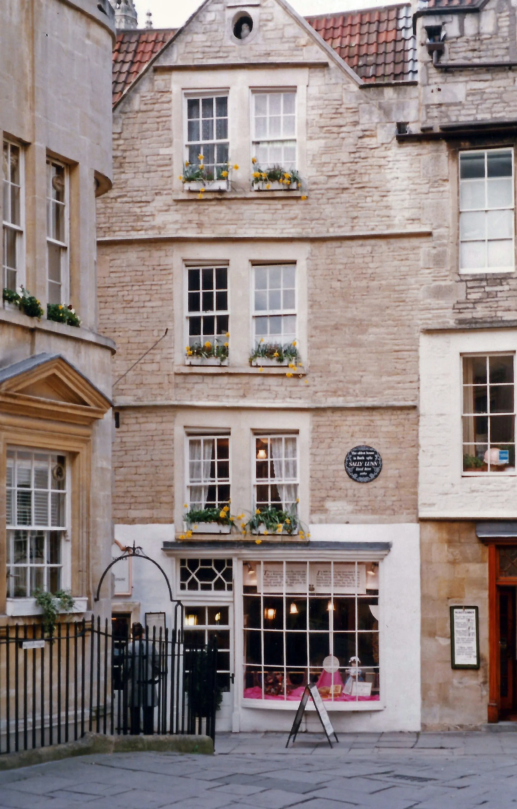 Representatief beeld van het Sally Lunn's Kitchen Museum in Bath.