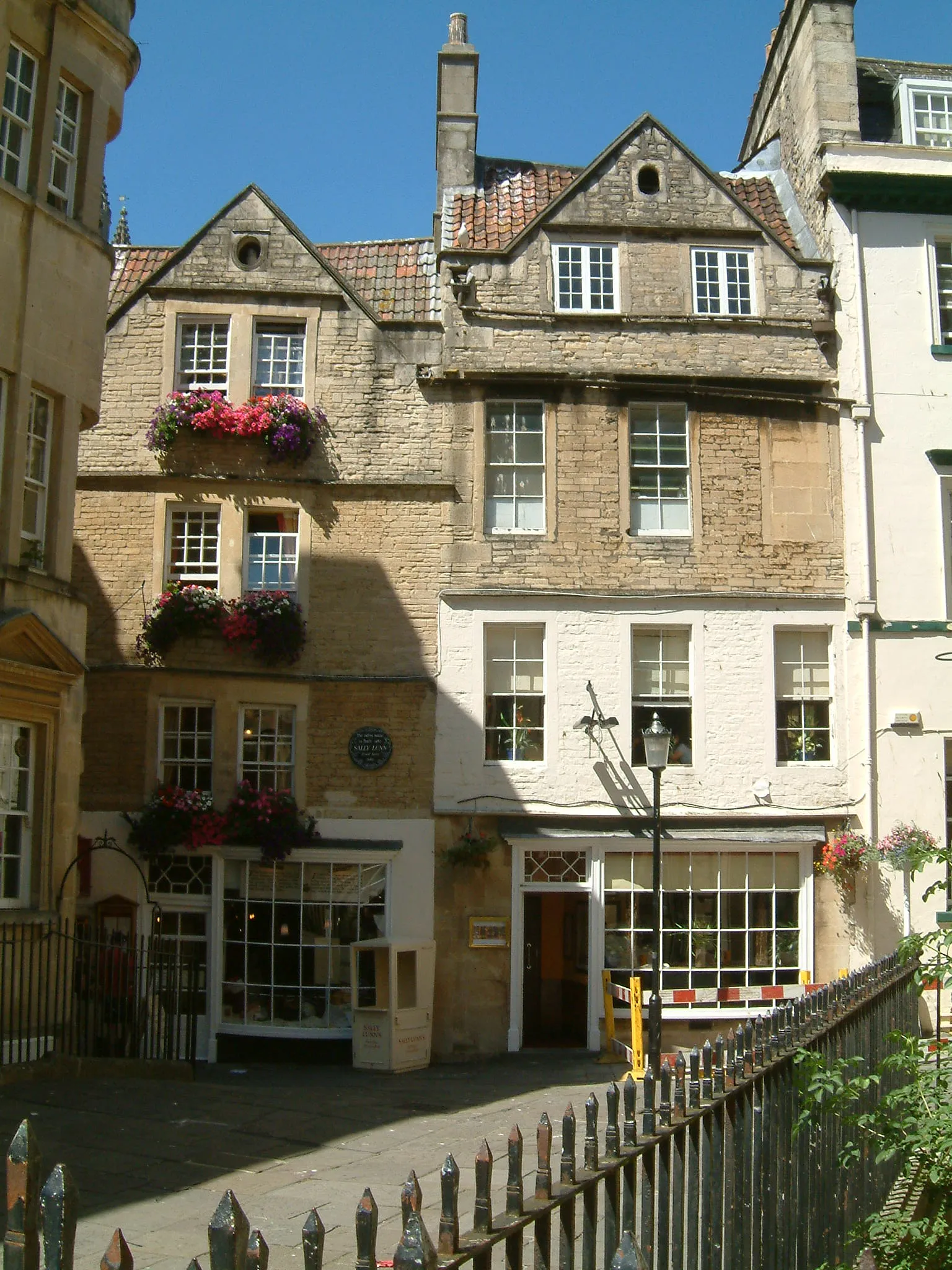 Vista representativa del Sally Lunn's Kitchen Museum en Bath.