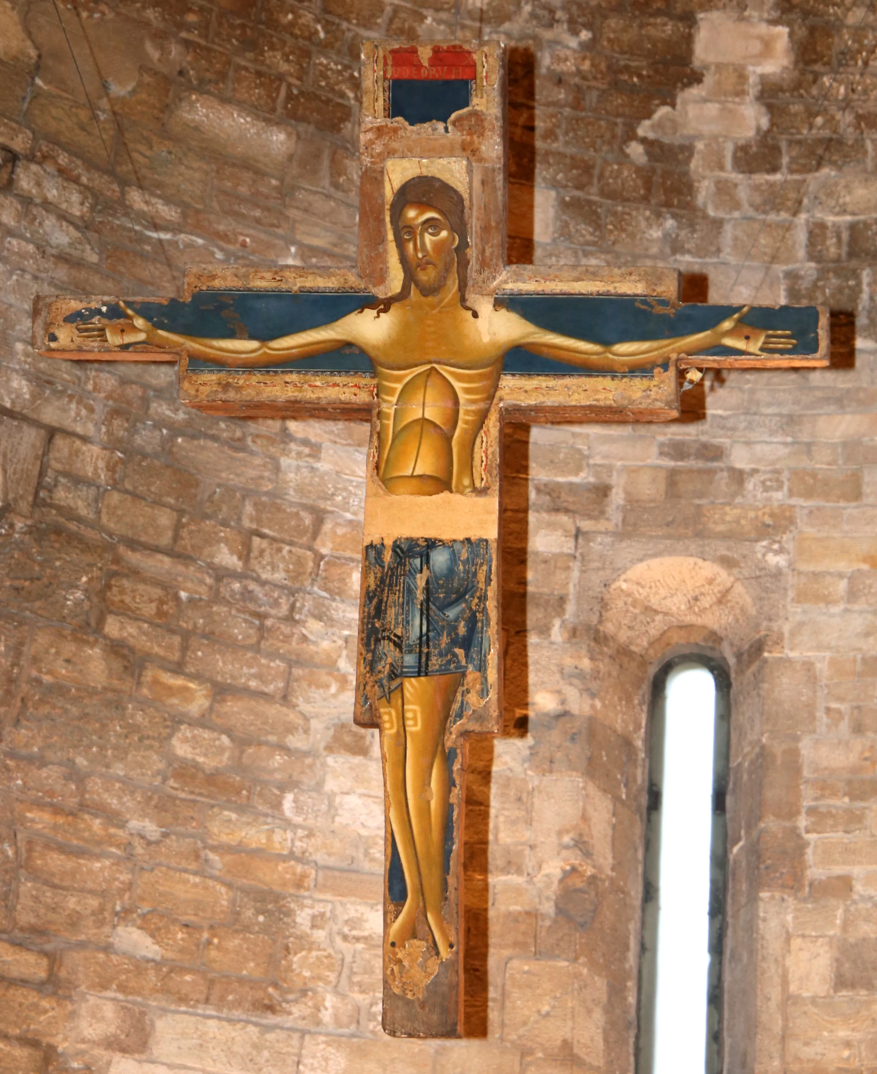 Interior view of San Michele degli Scalzi in Pisa.