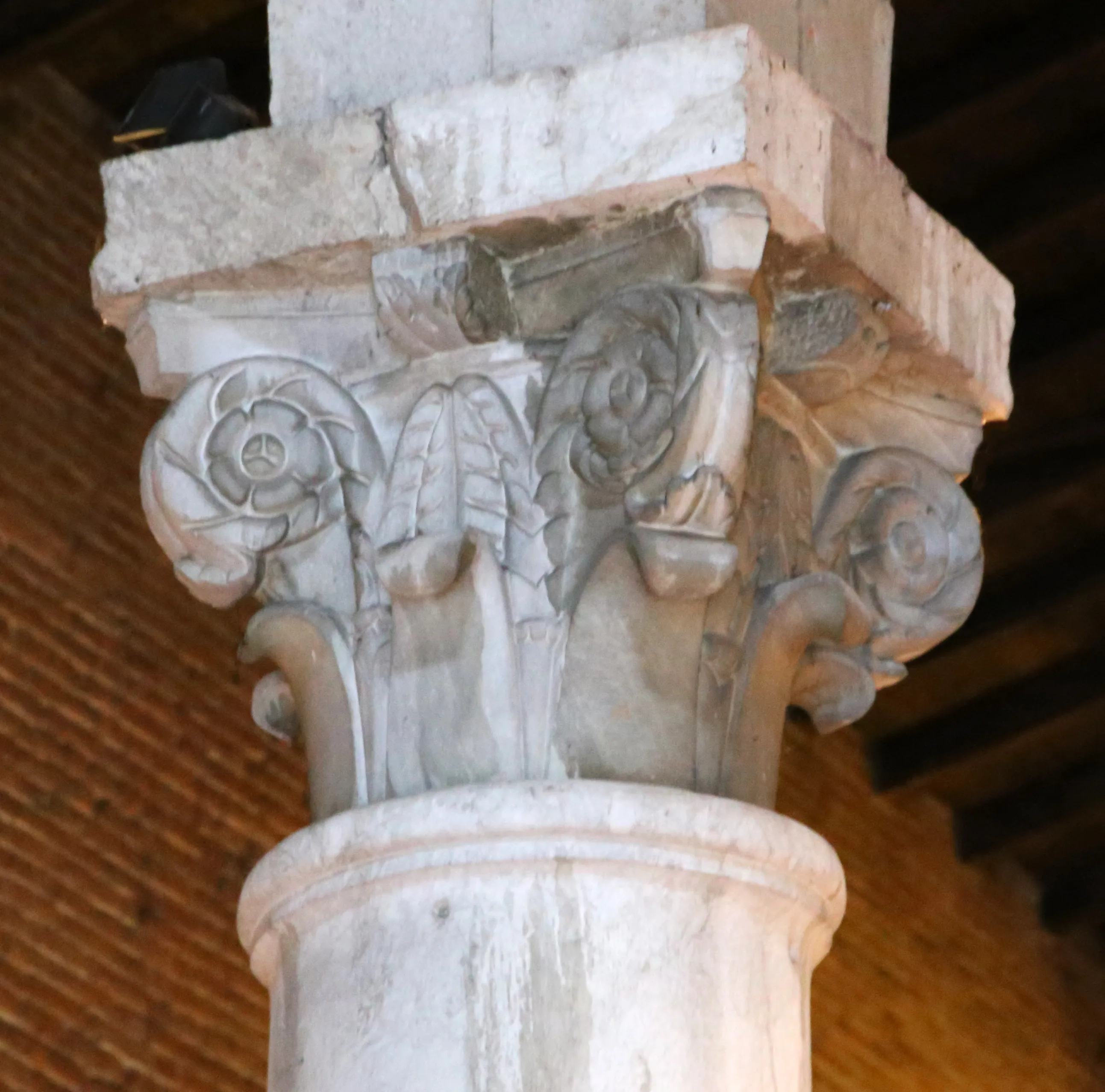 Interior view of San Michele degli Scalzi in Pisa.