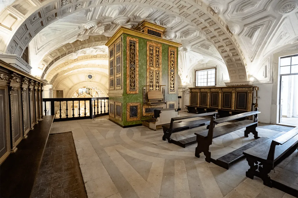 Representative view of Santa Casa Museum of Coimbra in Coimbra.