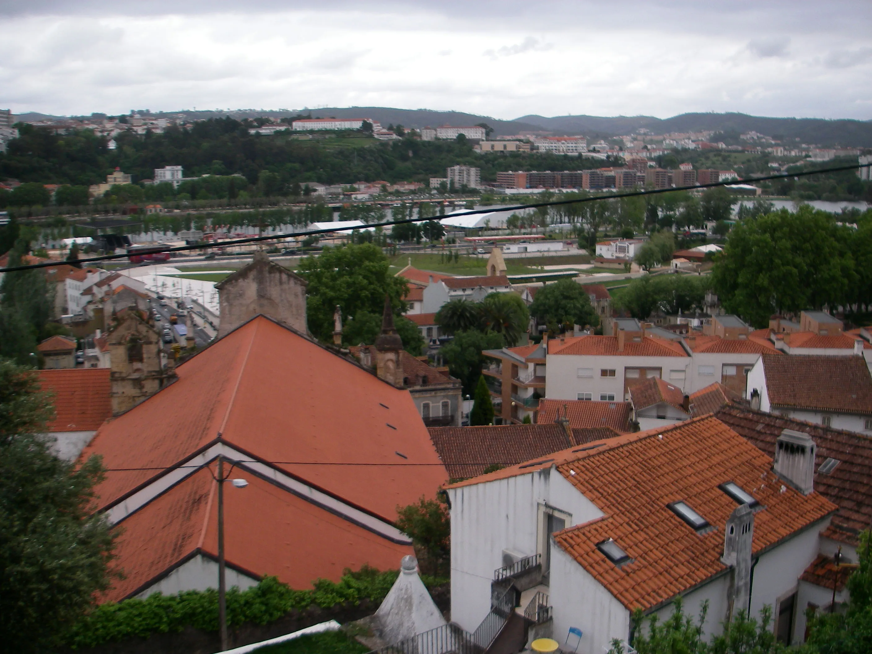 Representative view of Monastery of Santa Clara-a-Nova in Coimbra.