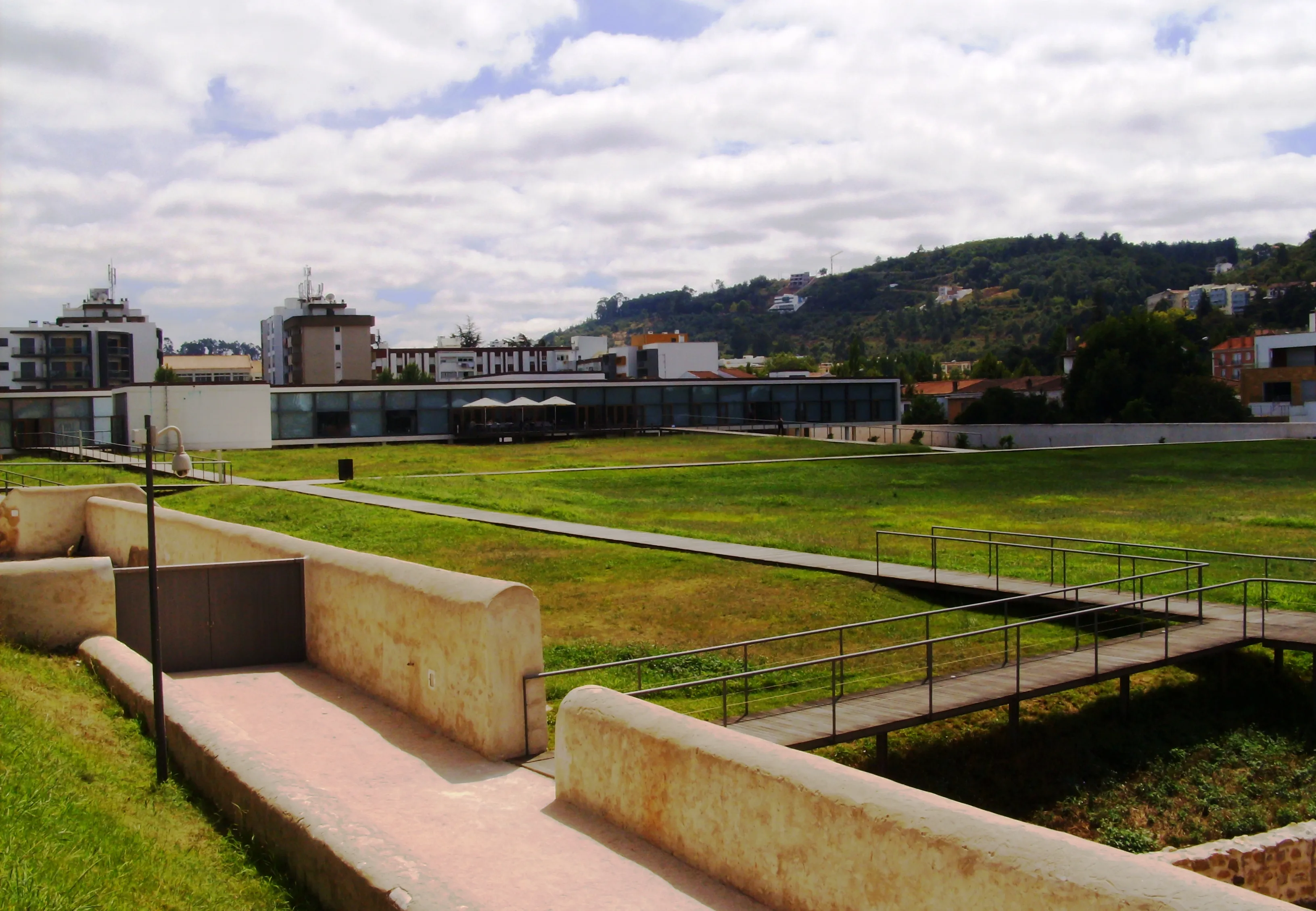Representative view of Monastery of Santa Clara-a-Velha in Coimbra.