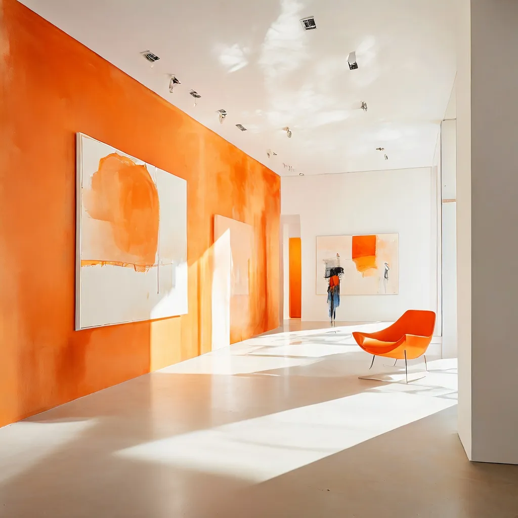 Espacio de instalación de arte contemporáneo en la SÍM Gallery durante el periodo de exposiciones de verano.