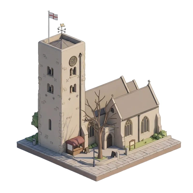 St Michael at the North Gate and Saxon Tower