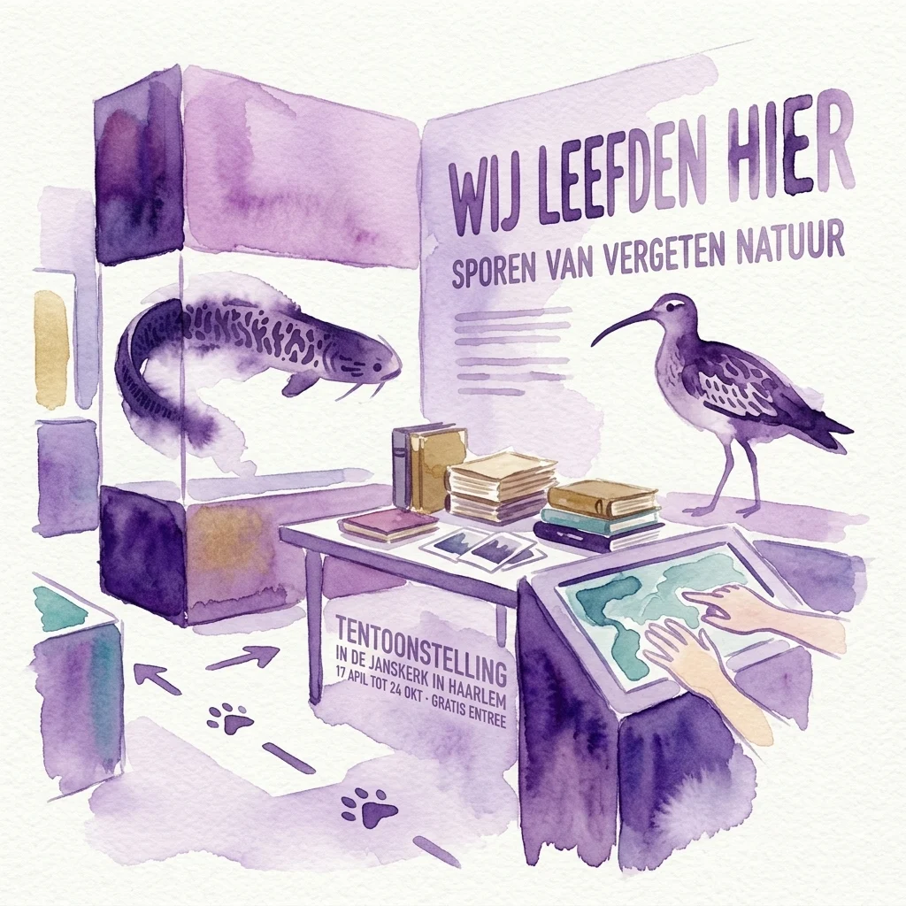 Exposición "We Lived Here: Naturaleza Olvidada de Holanda Septentrional" en Haarlem