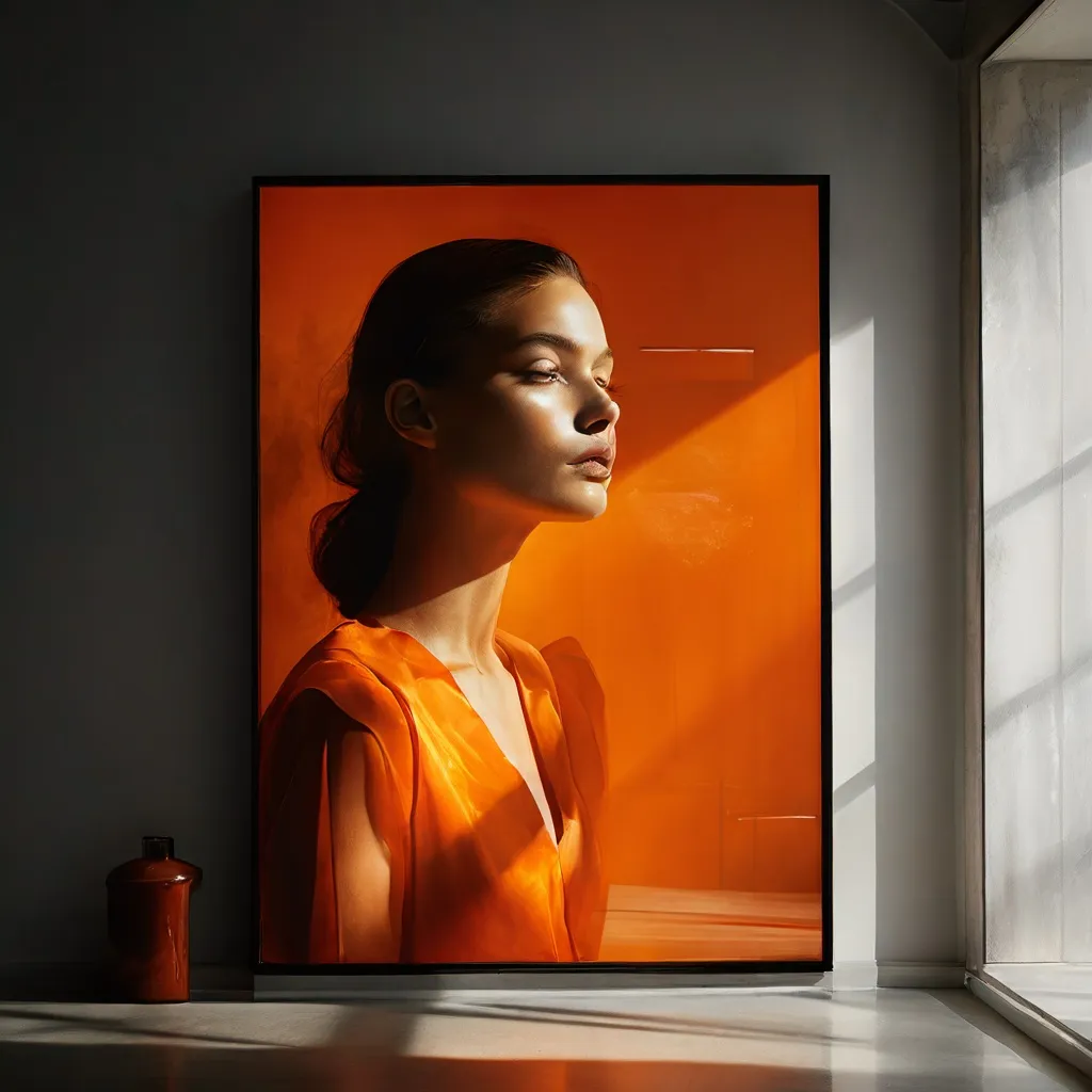 A thoughtfully curated gallery space in the Stedelijk Museum Amsterdam, showcasing a poignant photograph from the Erwin Olaf – Freedom exhibition.