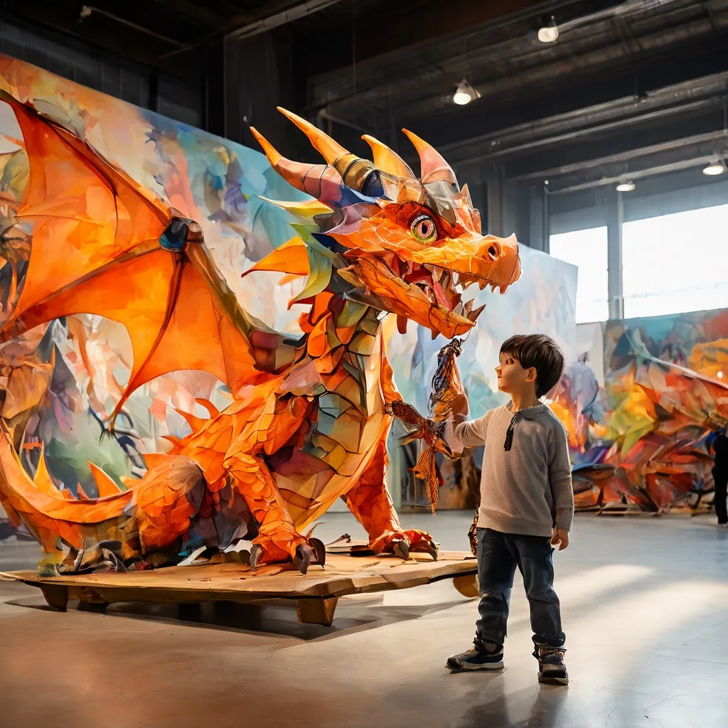 Nieuwe permanente installatie: Lucky Dragon van Frankey in STRAAT Museum