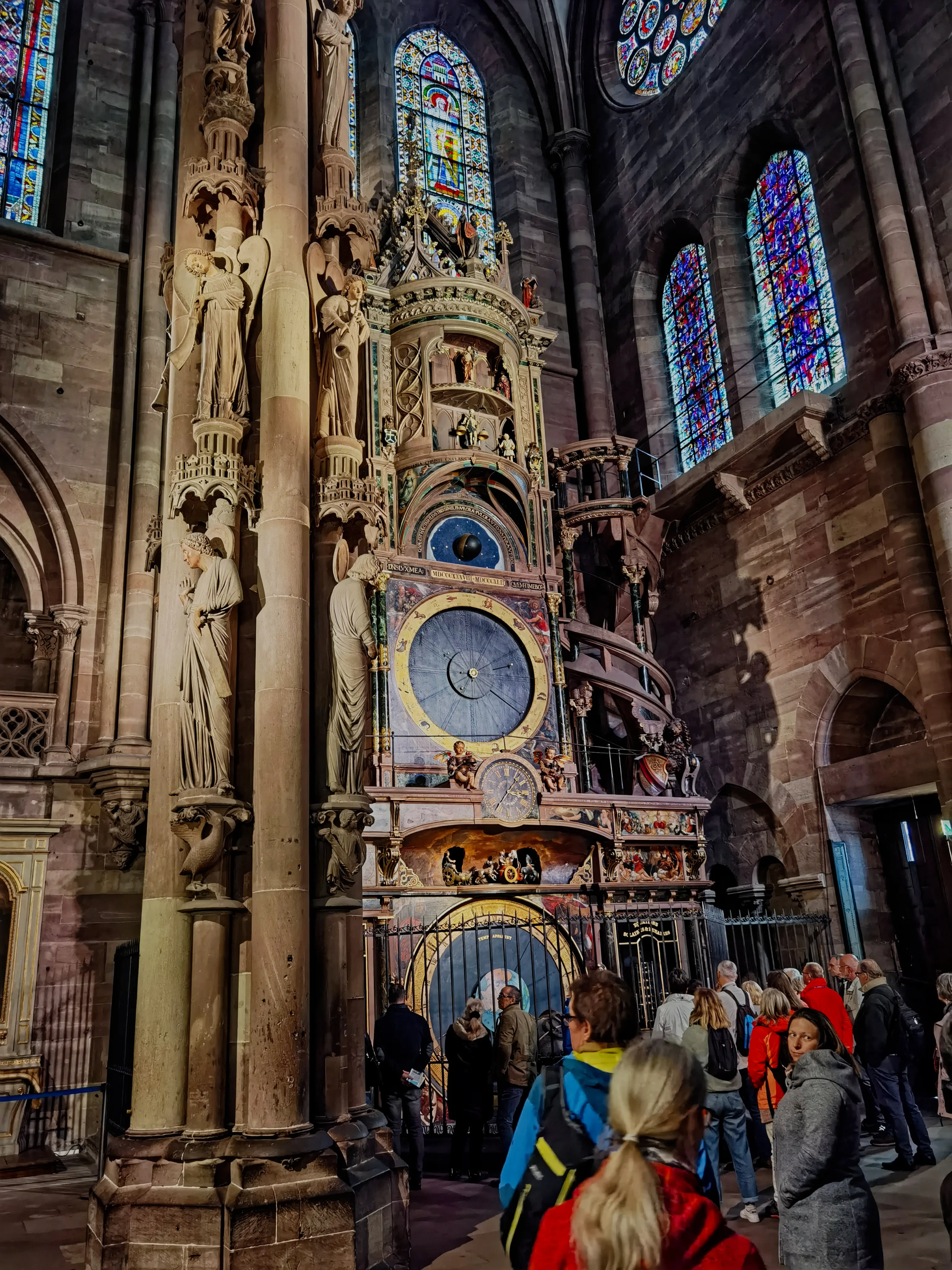 Representative view of Strasbourg Astronomical Clock in Strasbourg.