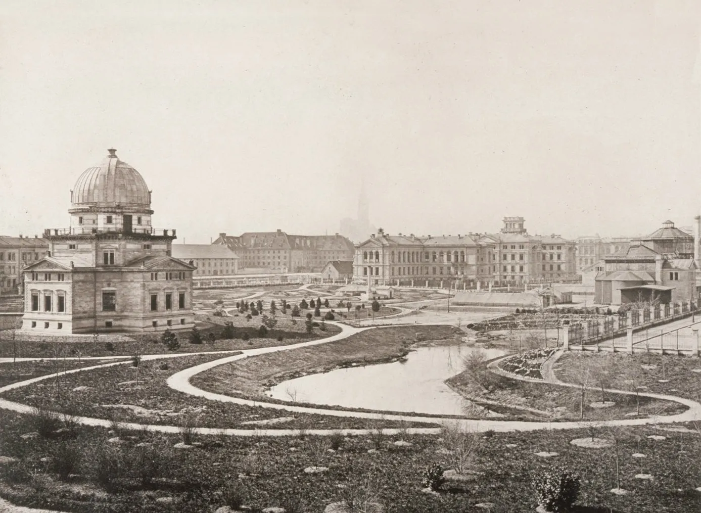 Representative view of Botanical Garden of the University of Strasbourg in Strasbourg.