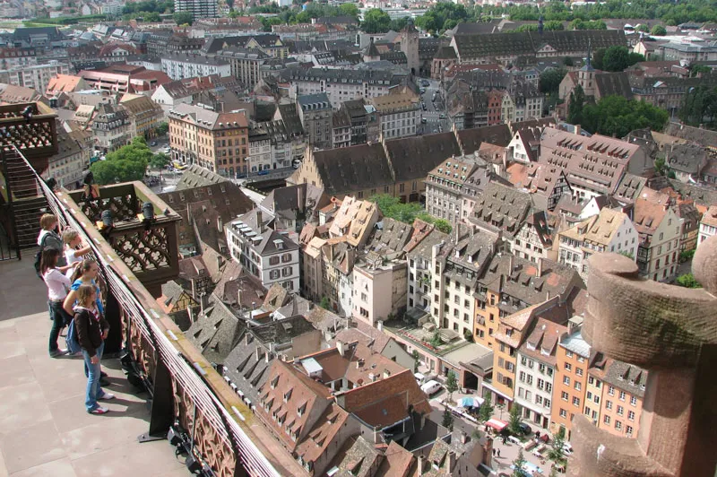 Representative view of Strasbourg Cathedral Platform in Strasbourg.