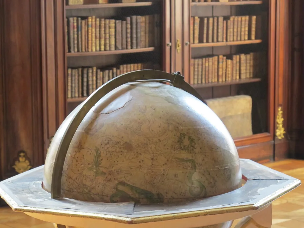 Widok szczegółowy Muzeum Sztuki Dekoracyjnej w Strasburgu.