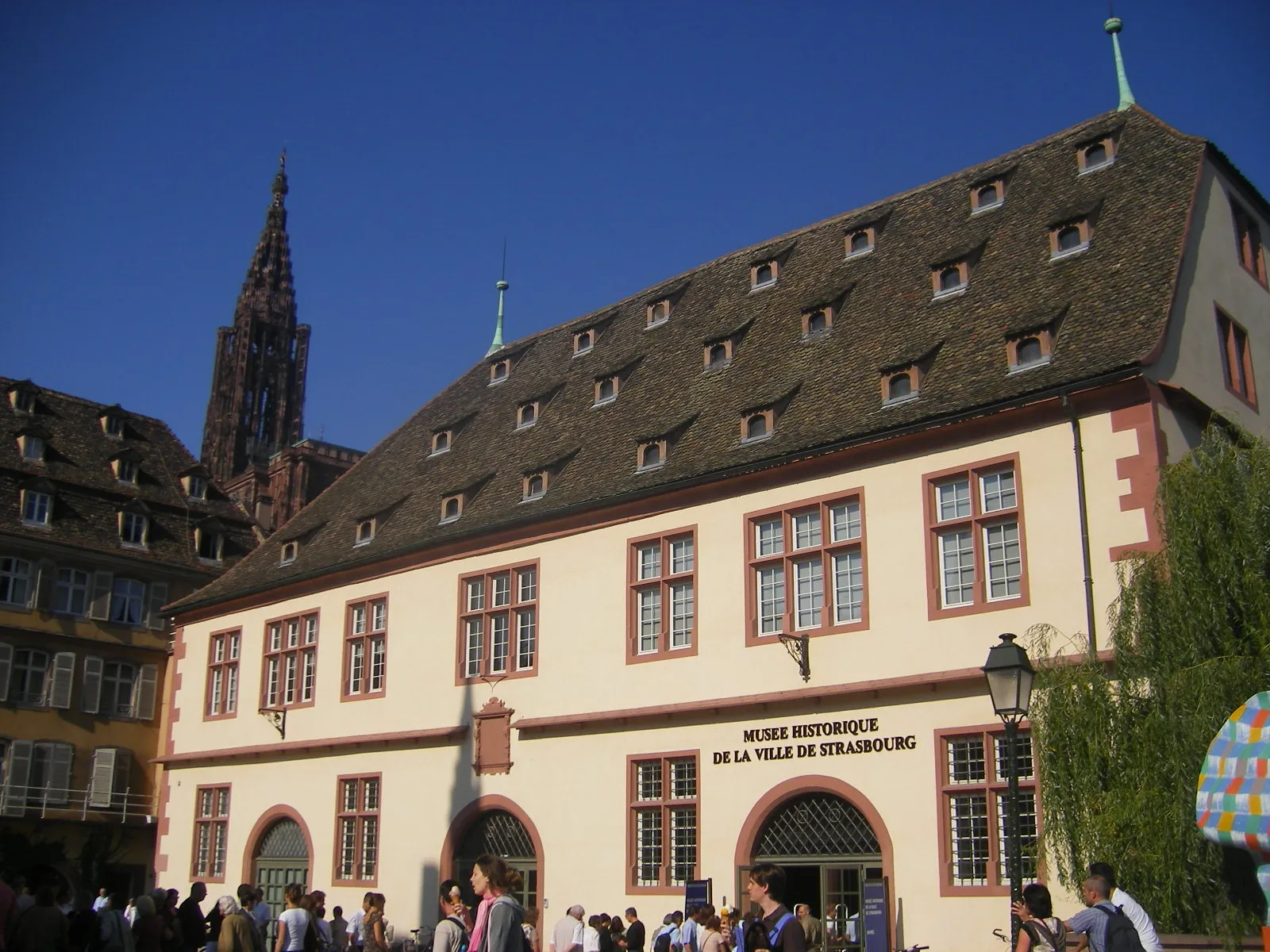 Grafika godzin otwarcia Strasbourg Historical Museum