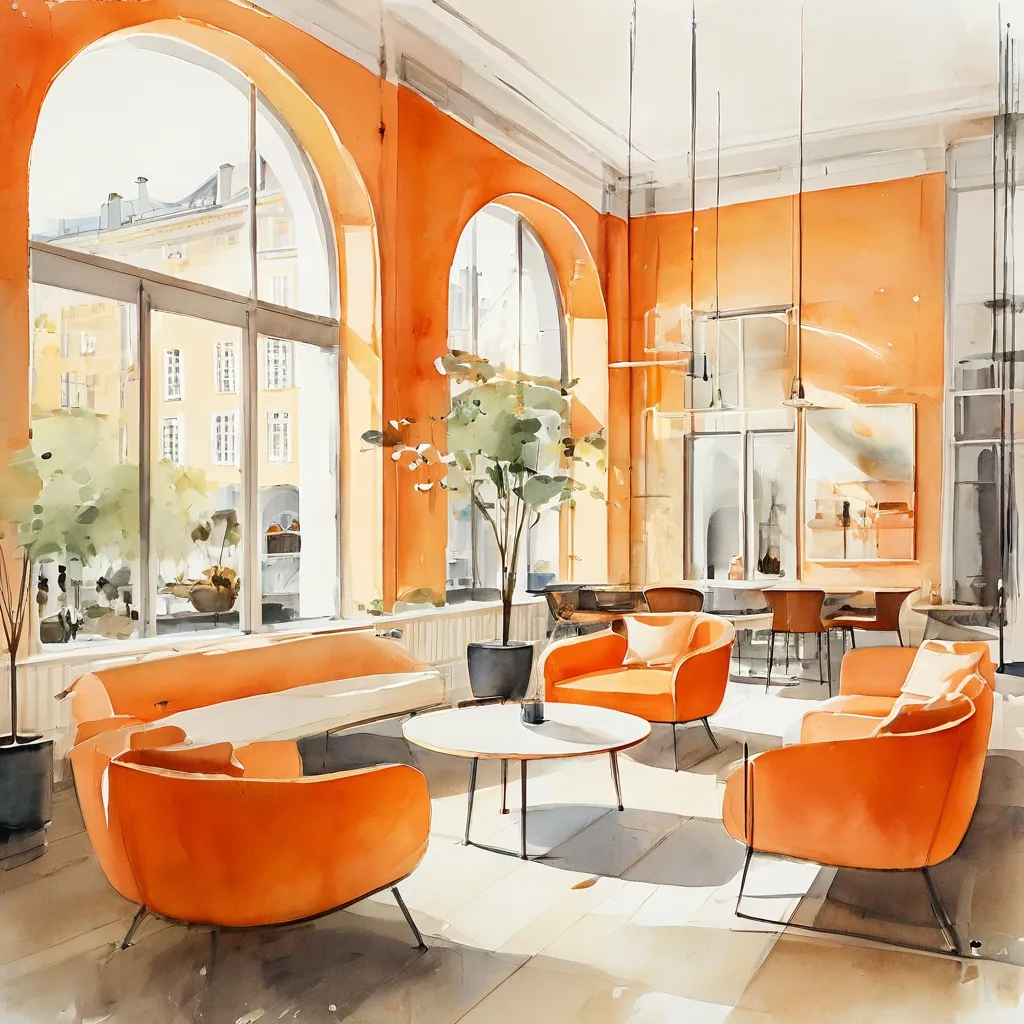 Een uitnodigende sociale ruimte met zitgelegenheid voor gesprekken in het SZENE Salzburg SOMMERSZENE Meeting Point.