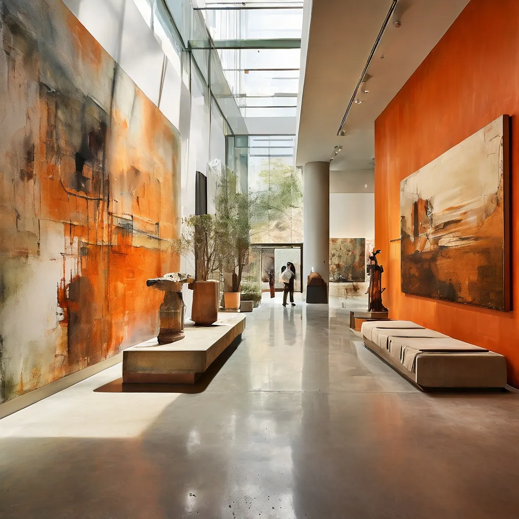 Vista de la instalación de Anselm Kiefer: Nymphäum en la galería Thaddaeus Ropac