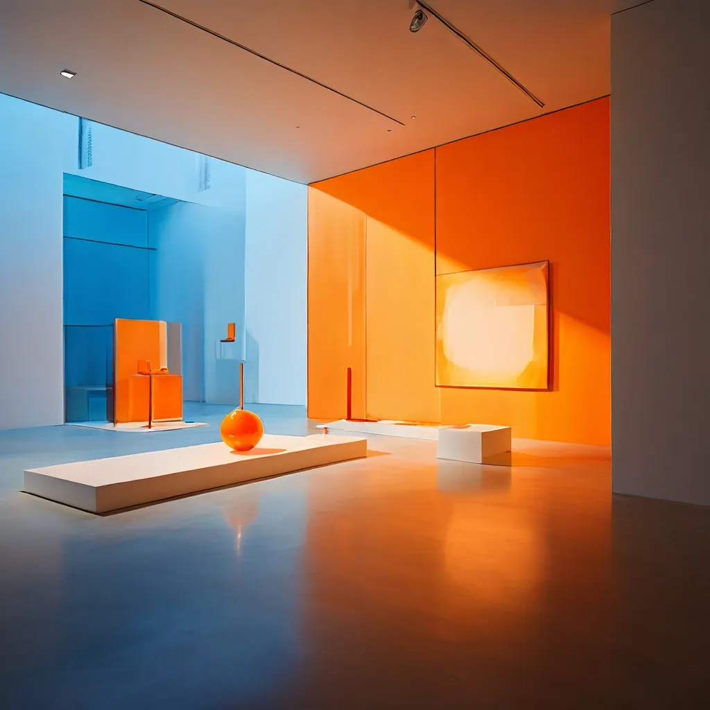 Een conceptuele weergave van hedendaagse performancekunst in de stijl van Florentina Holzinger, gepresenteerd door Thaddaeus Ropac.