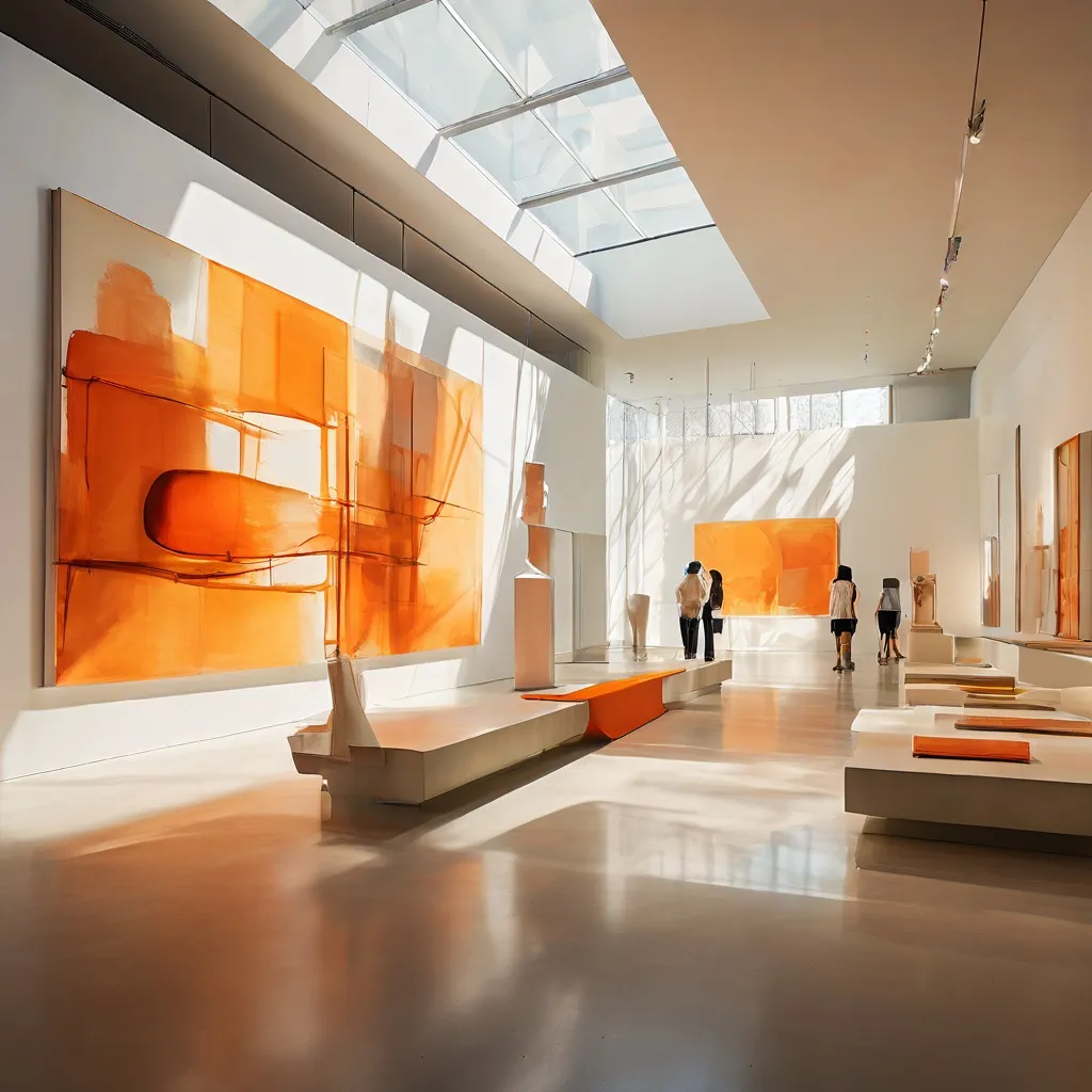 Vista de la instalación de la exposición de Ron Mueck en el Mori Art Museum.